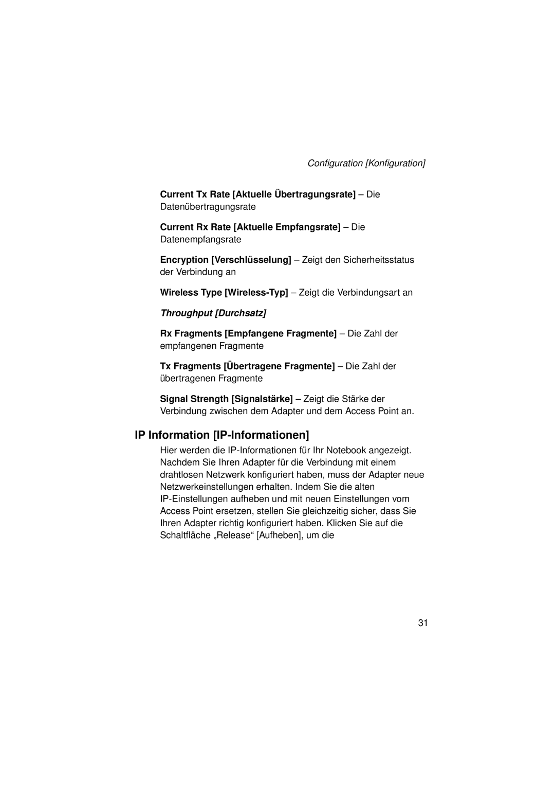 SMC Networks SMC2336W-AG manual IP Information IP-Informationen 