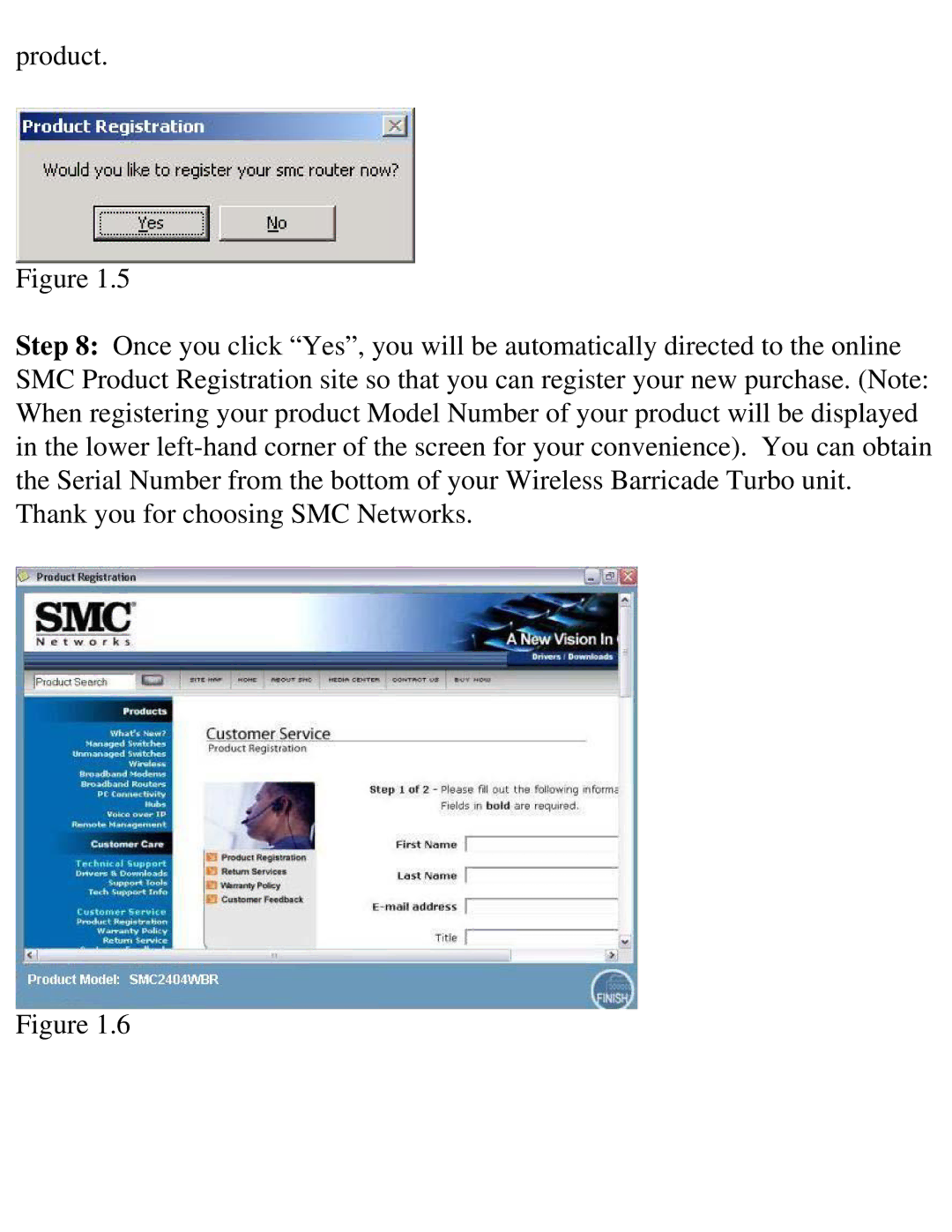 SMC Networks SMC2404WBR manual 