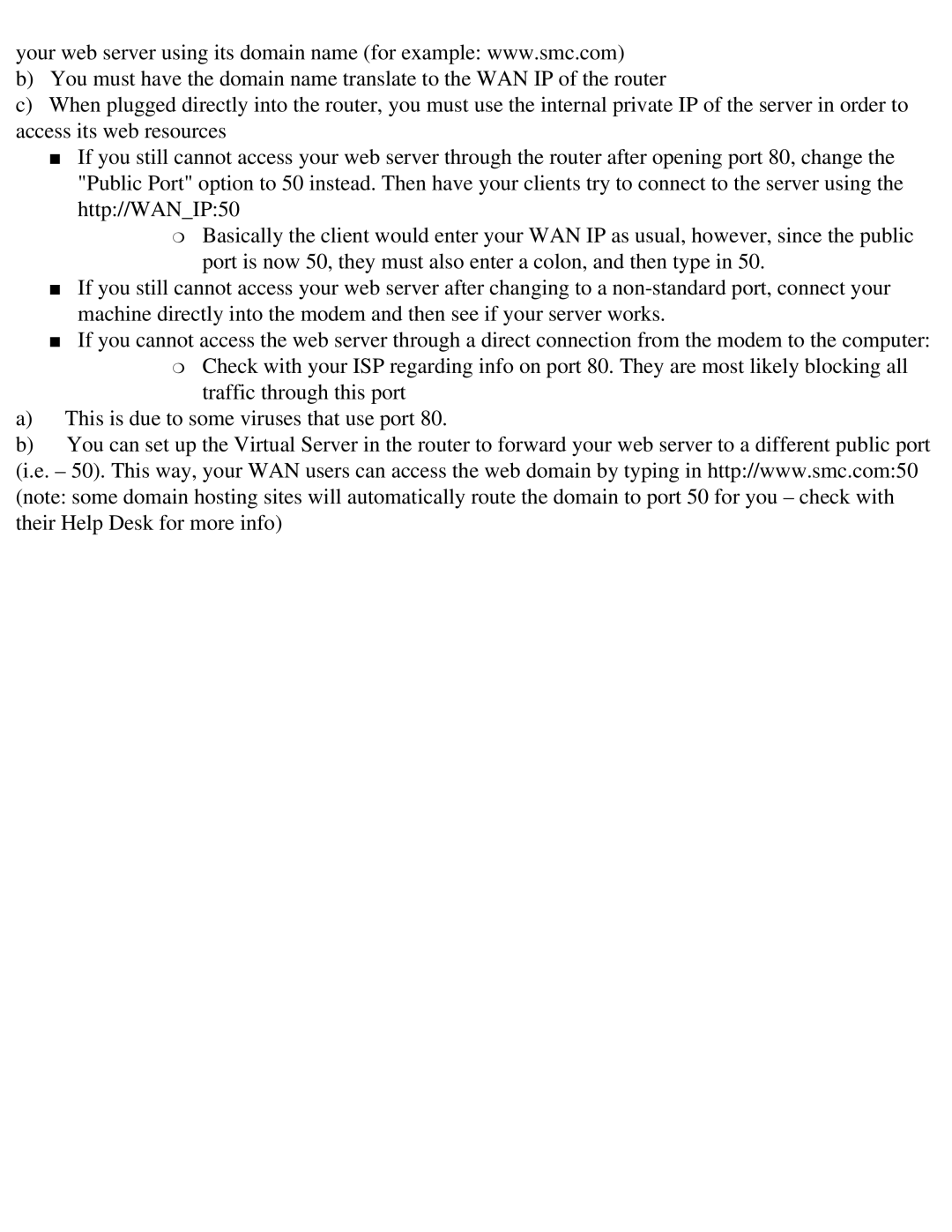 SMC Networks SMC2404WBR manual 