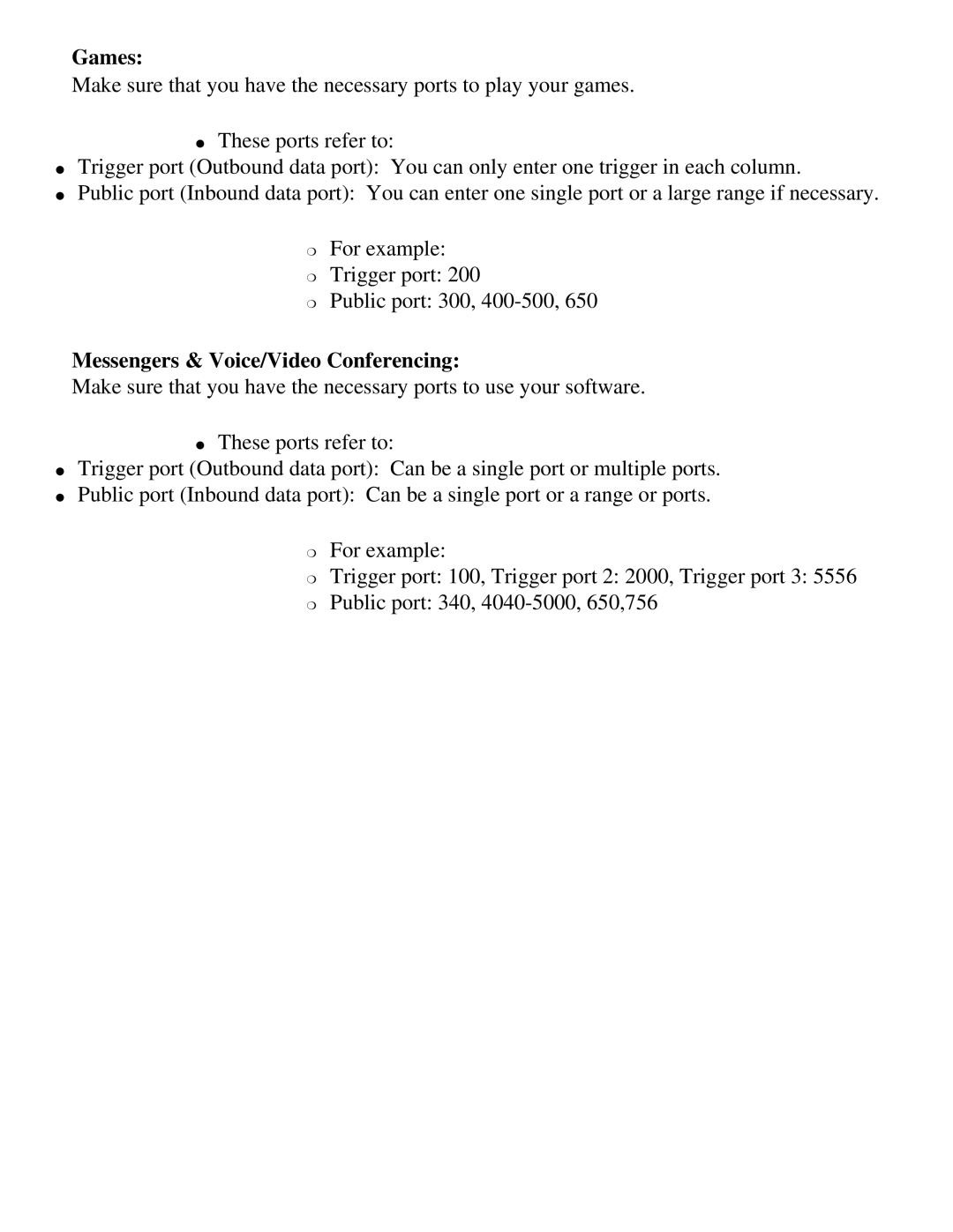 SMC Networks SMC2404WBR manual Games 