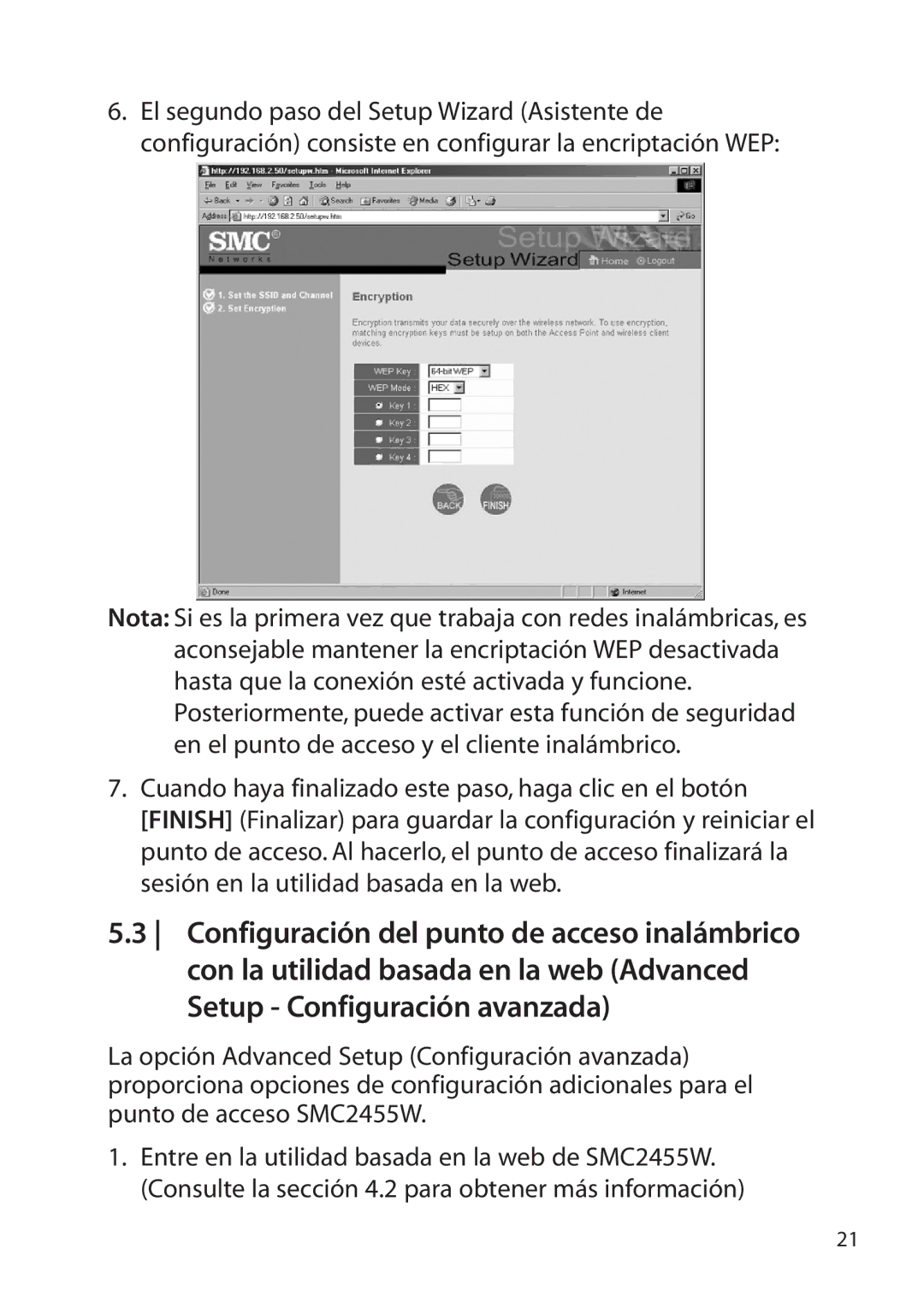 SMC Networks SMC2455W manual 