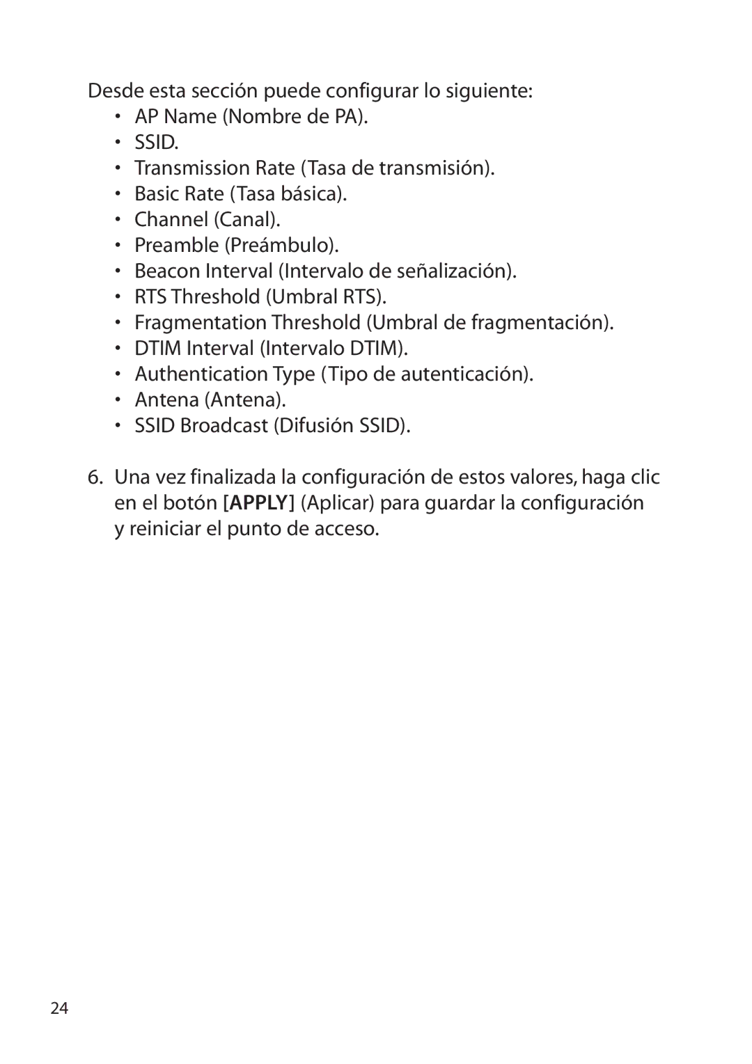 SMC Networks SMC2455W manual Ssid 