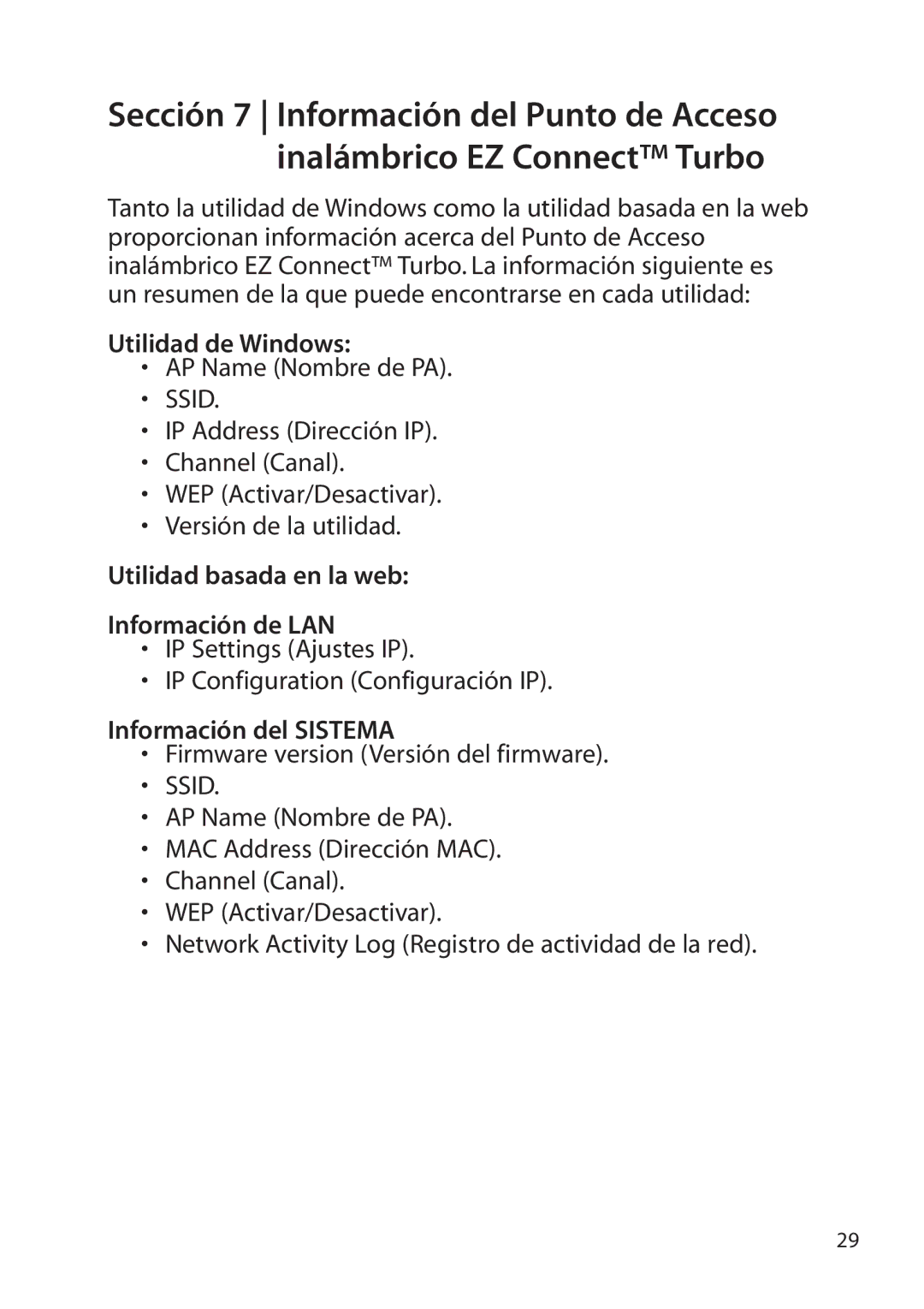 SMC Networks SMC2455W manual Ssid 