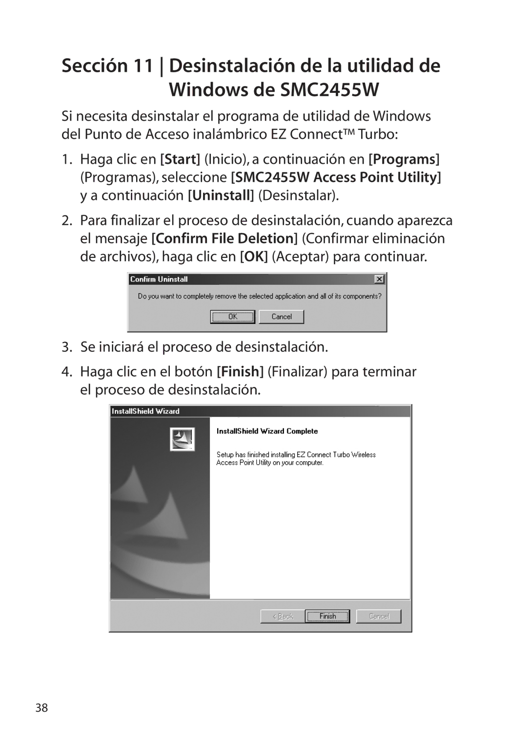 SMC Networks SMC2455W manual 