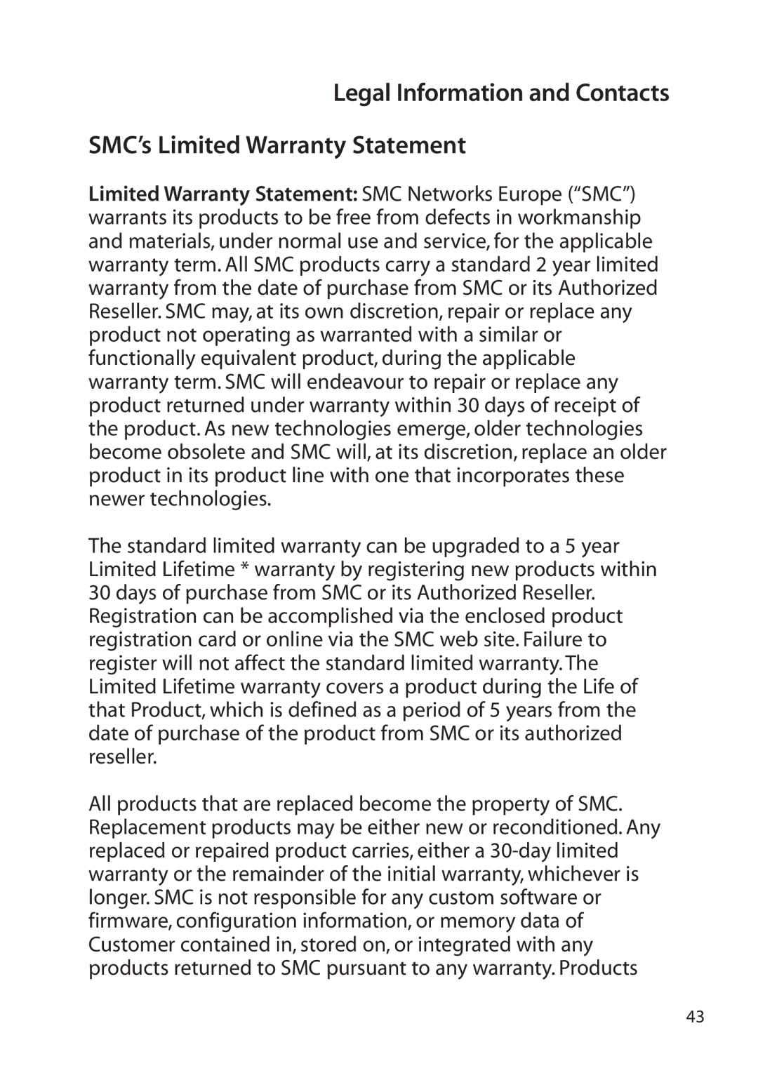 SMC Networks SMC2455W manual 