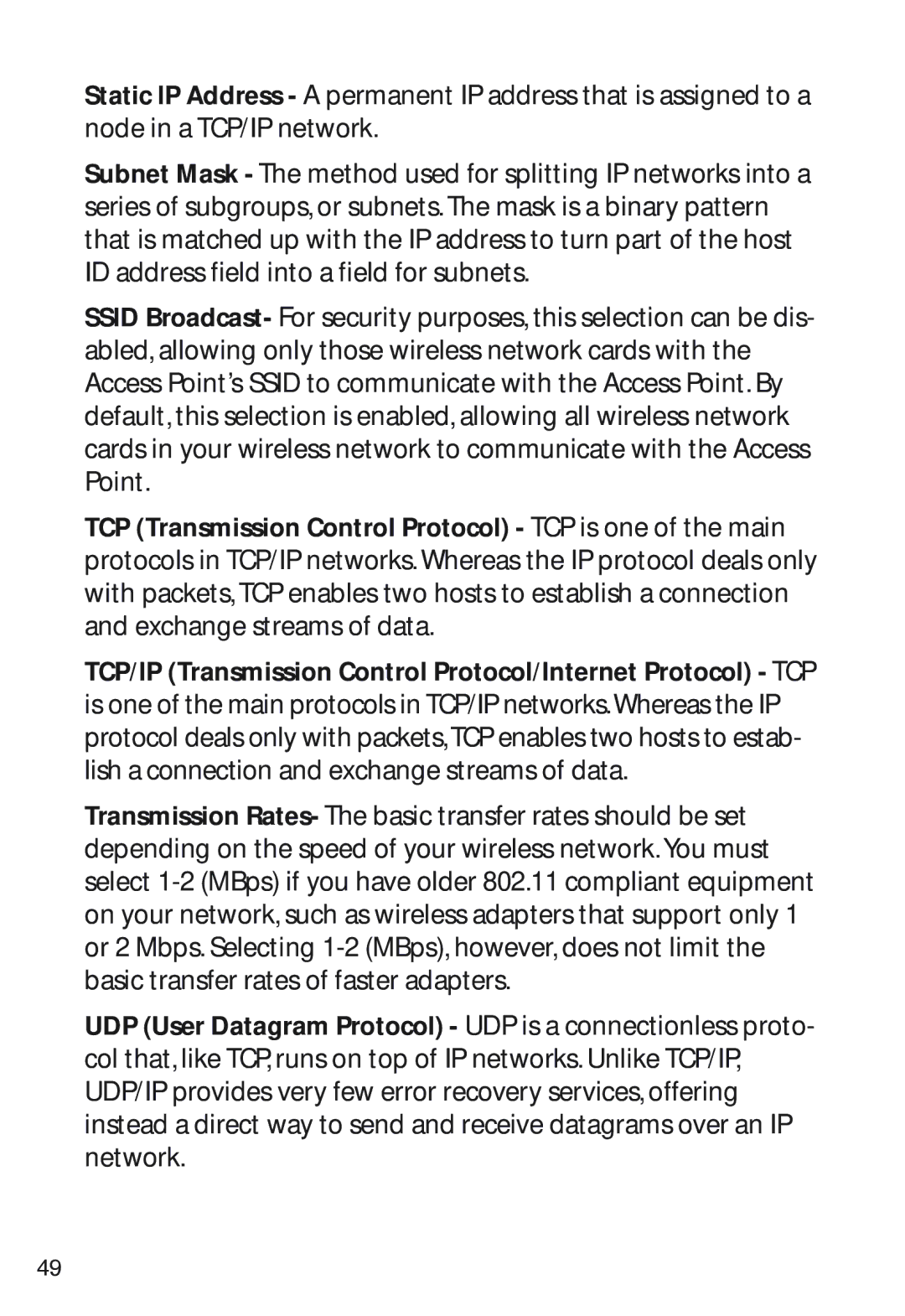 SMC Networks SMC2482W manual 