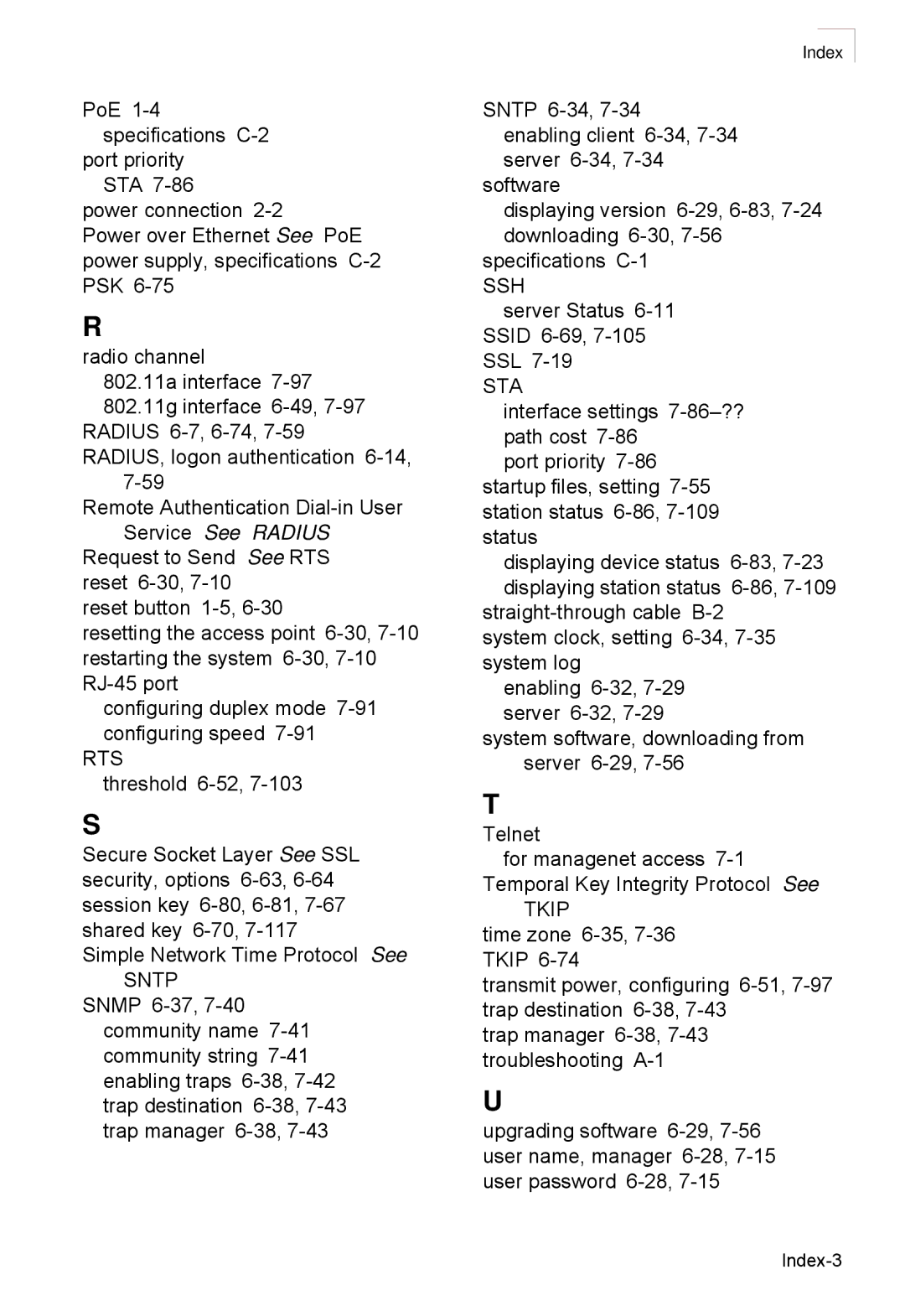 SMC Networks SMC2552W-G2-17 manual Ssh 