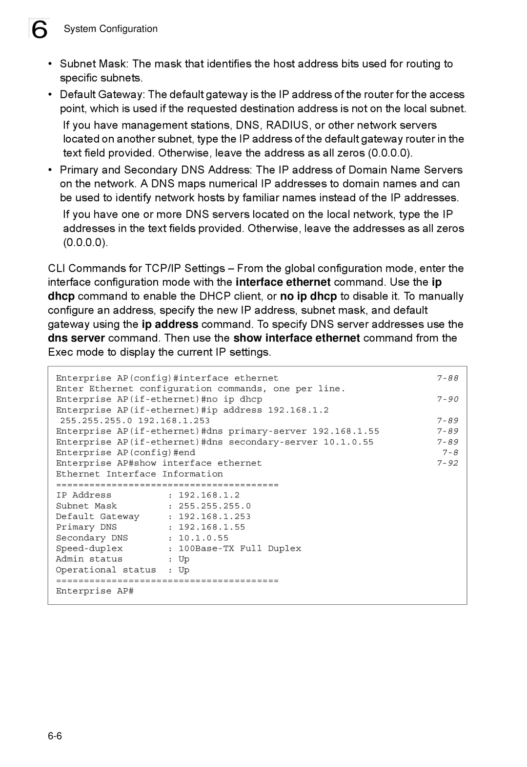 SMC Networks SMC2552W-G2-17 manual System Configuration 