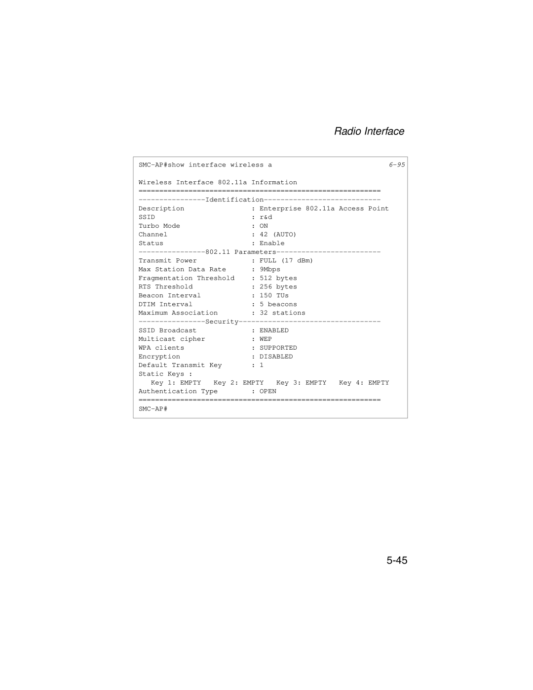 SMC Networks SMC2555W-AG manual Enabled 