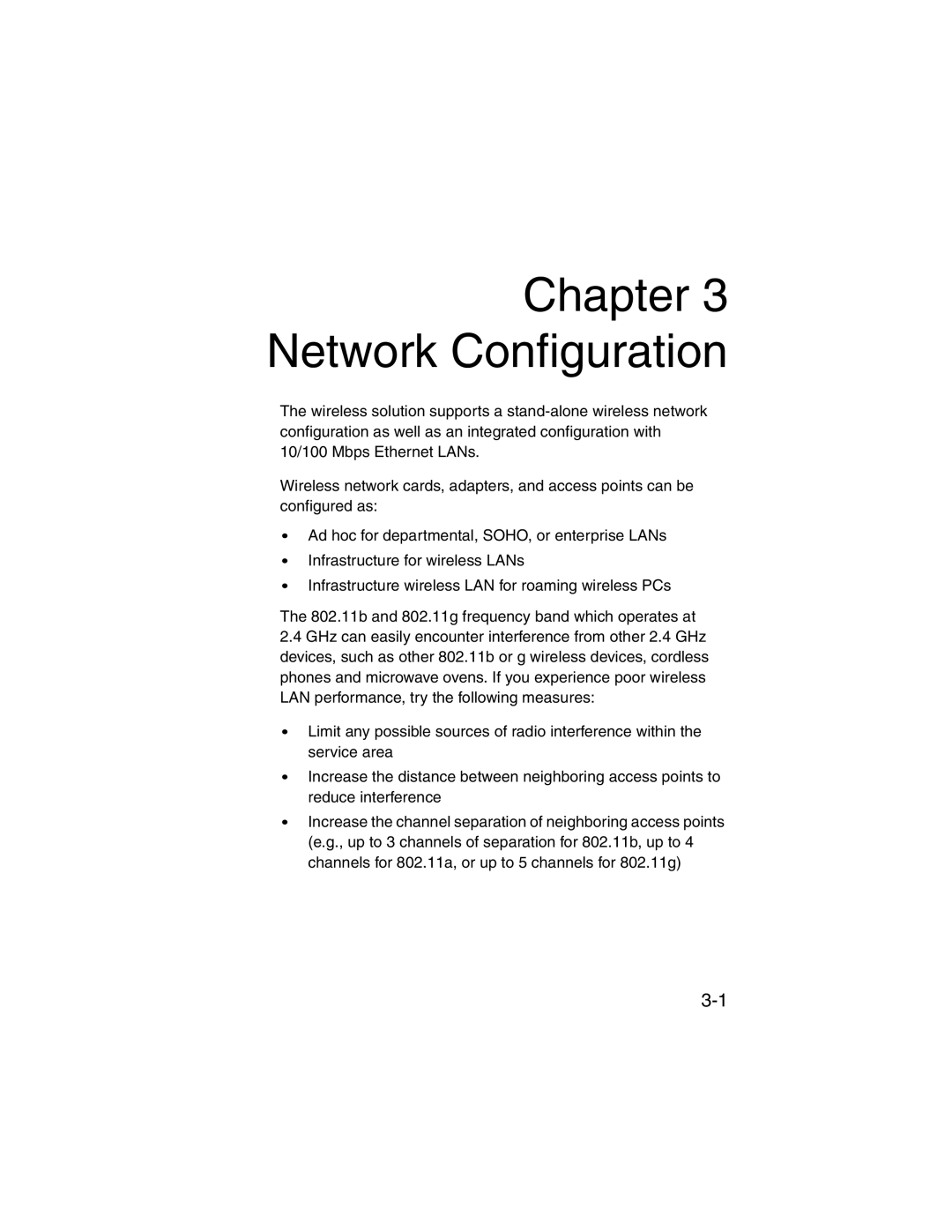 SMC Networks SMC2555W-AG manual Network Configuration 