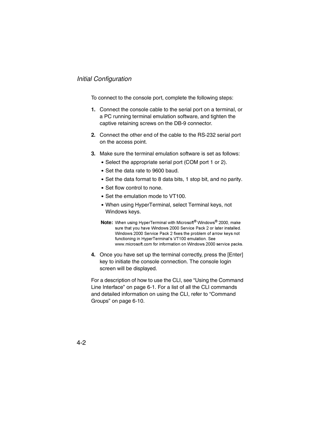 SMC Networks SMC2555W-AG manual Initial Configuration 