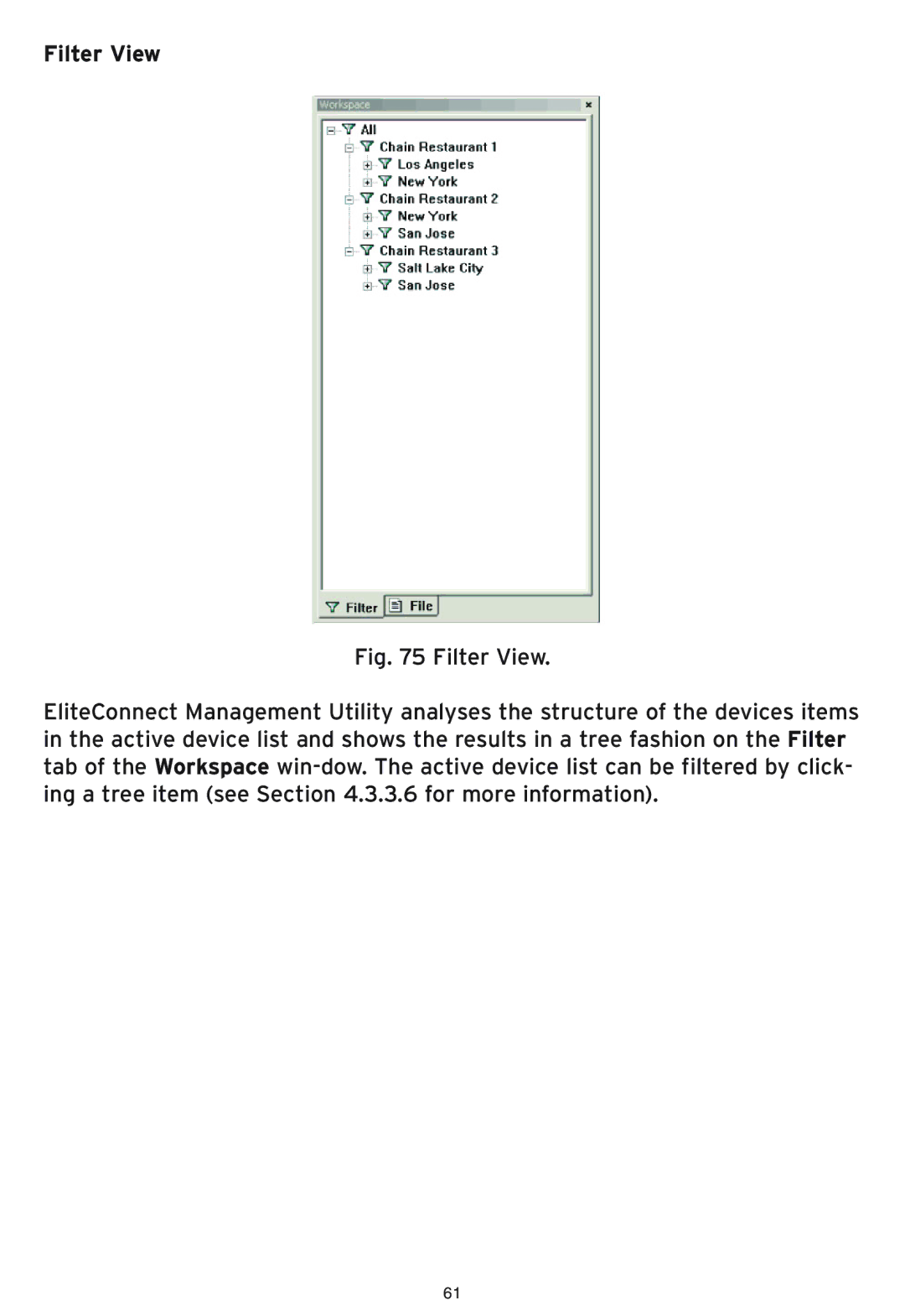 SMC Networks SMC2586W-G manual Filter View 