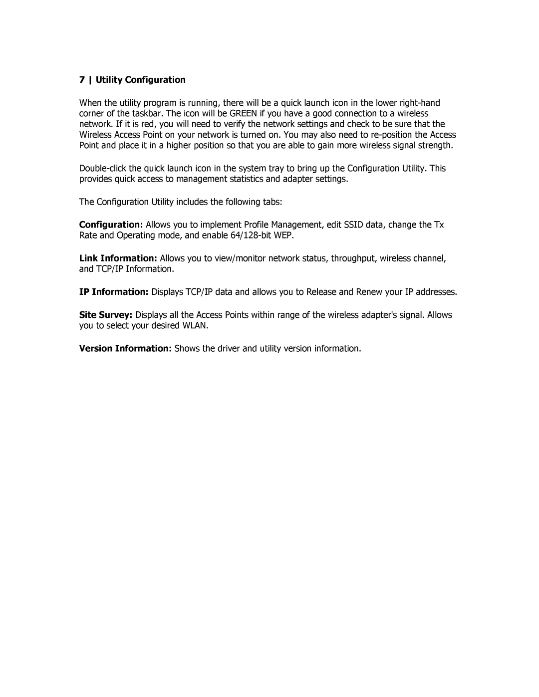 SMC Networks SMC2602W manual Utility Configuration 