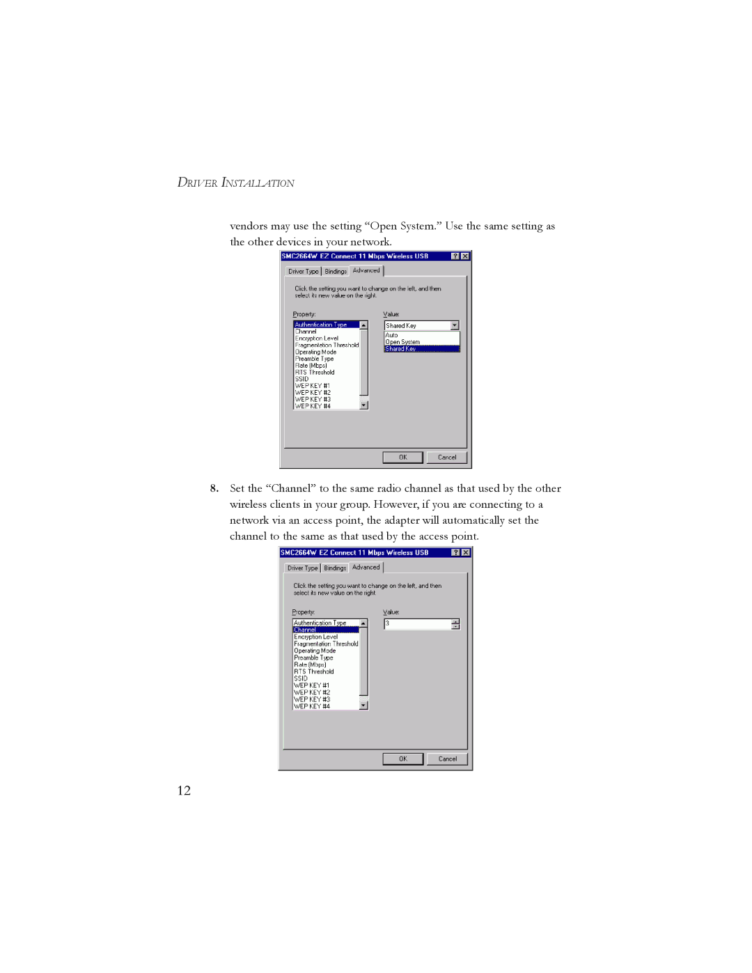 SMC Networks SMC2664W manual Driver Installation 