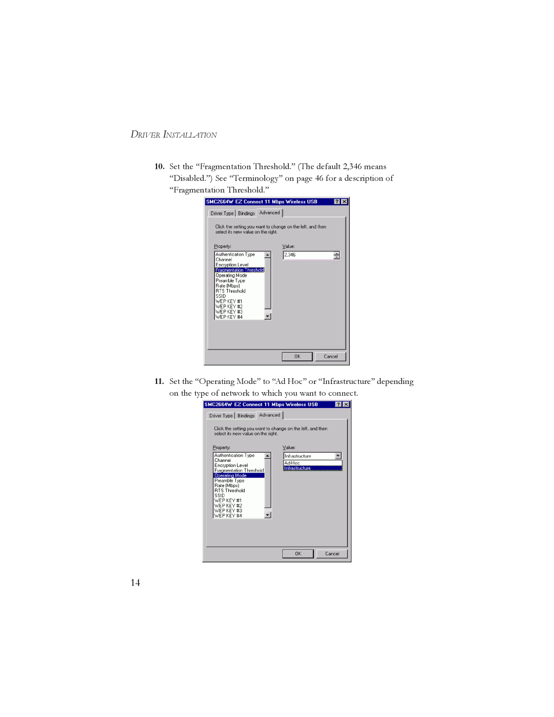 SMC Networks SMC2664W manual Driver Installation 