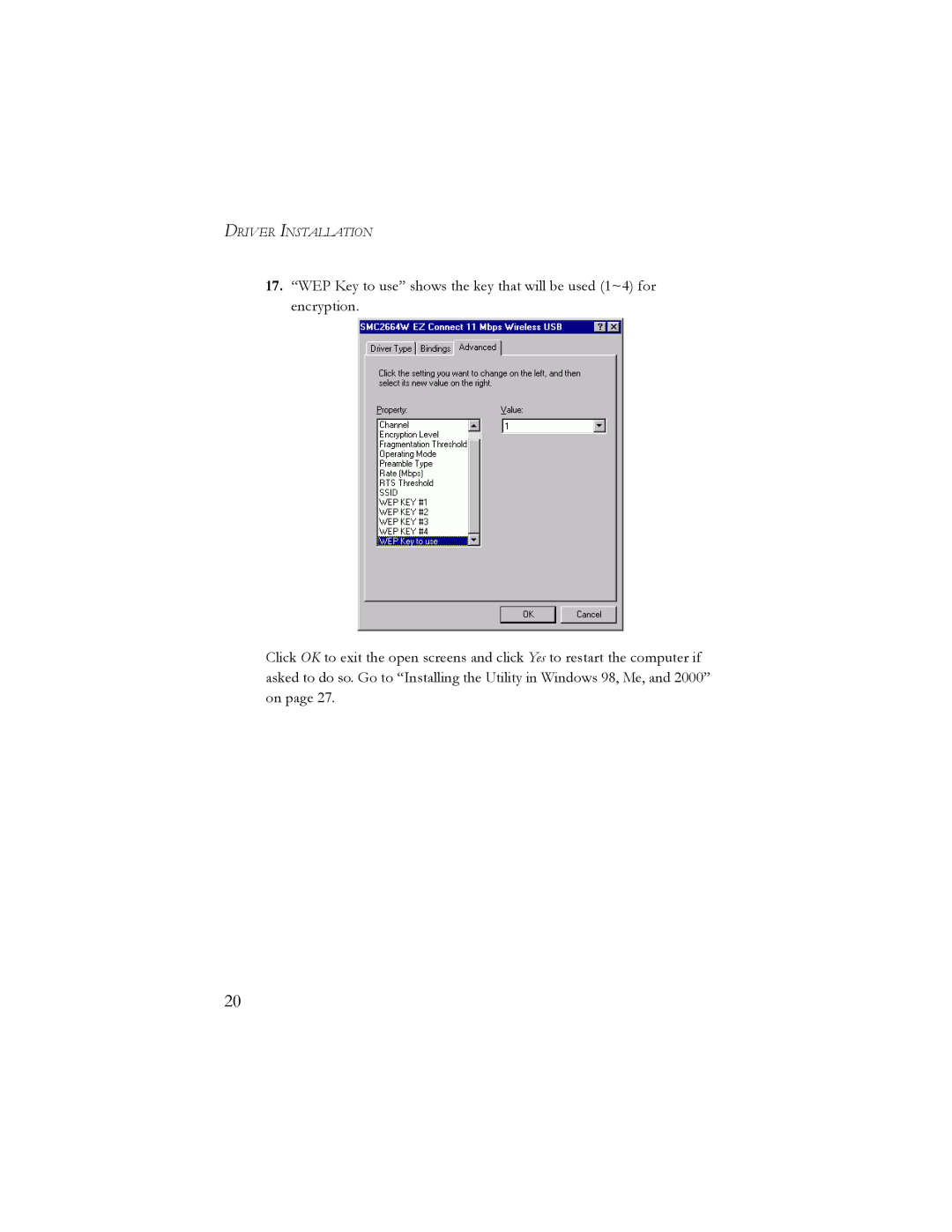 SMC Networks SMC2664W manual Driver Installation 