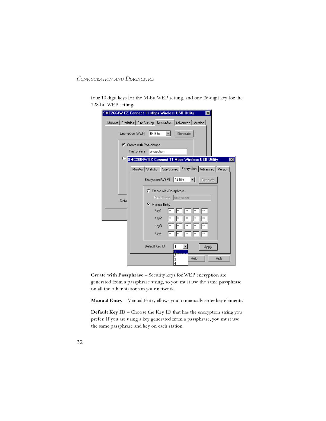 SMC Networks SMC2664W manual Configuration and Diagnostics 