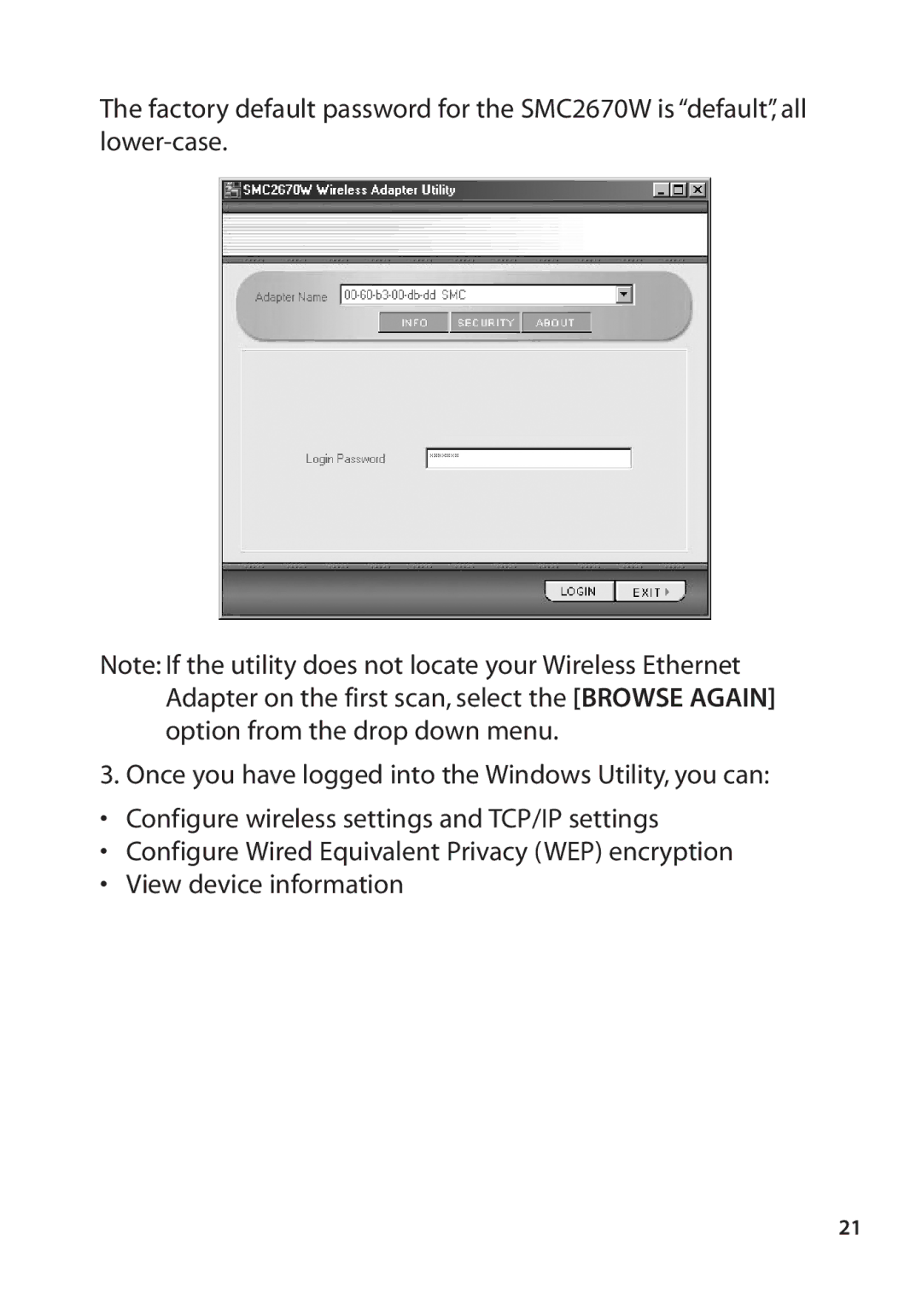 SMC Networks SMC2670W manual 