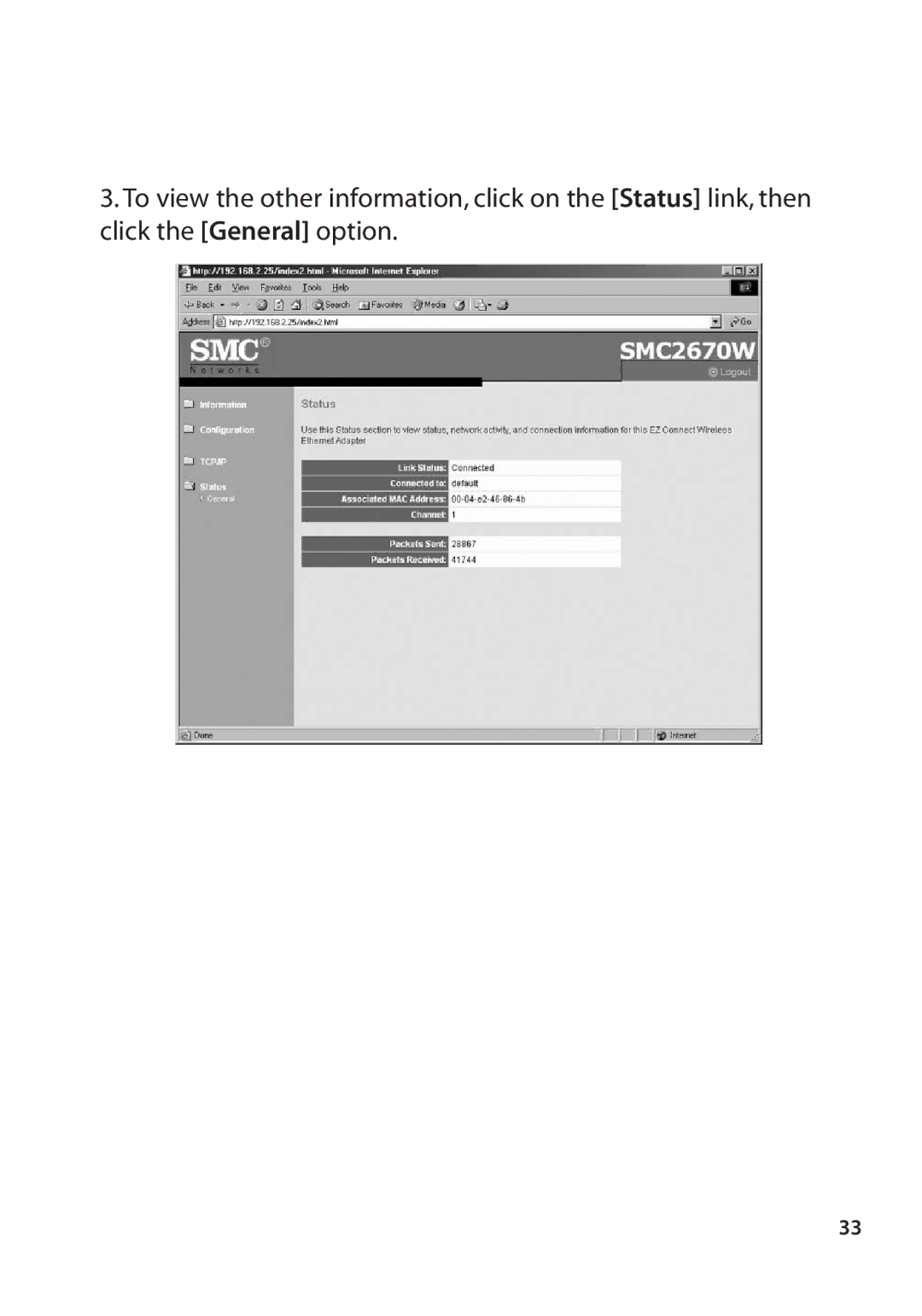 SMC Networks SMC2670W manual 