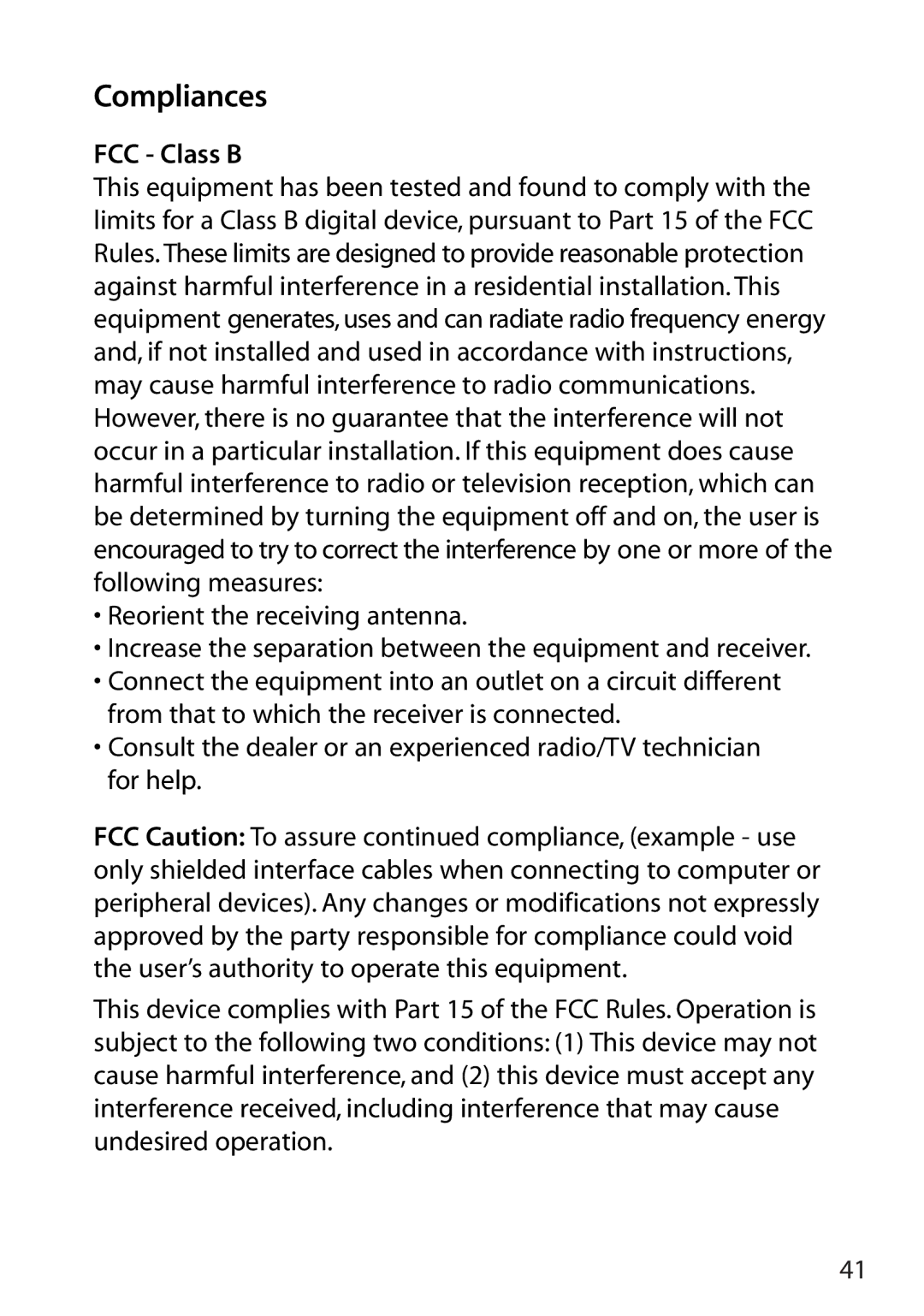 SMC Networks SMC2802W manual Compliances 