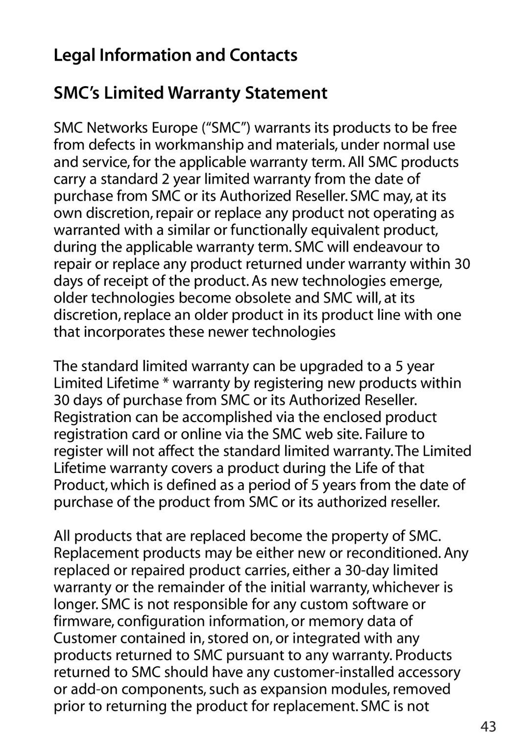 SMC Networks SMC2802W manual 