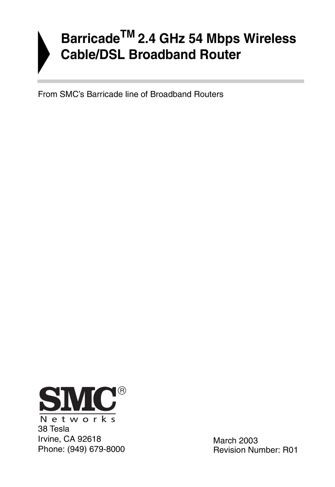 SMC Networks SMC2804WBR38 manual 