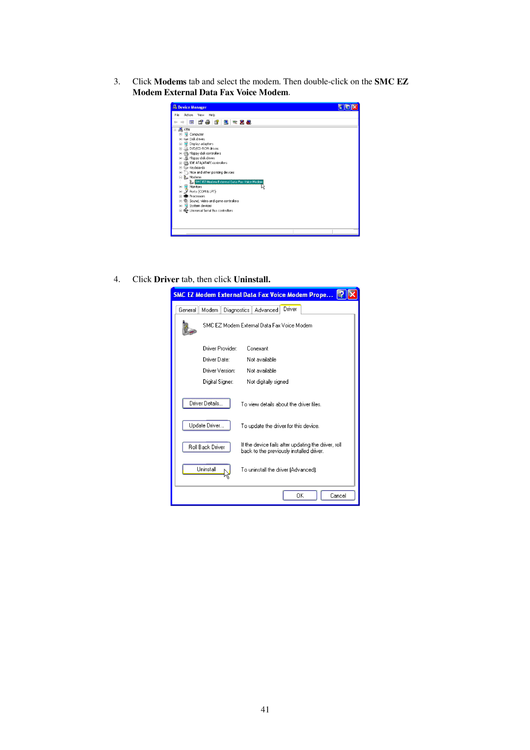 SMC Networks SMC3056EM manual 