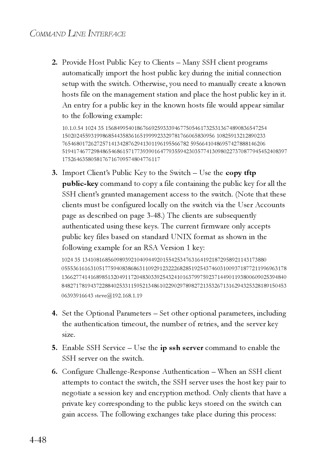 SMC Networks SMC6224M manual Command Line Interface 