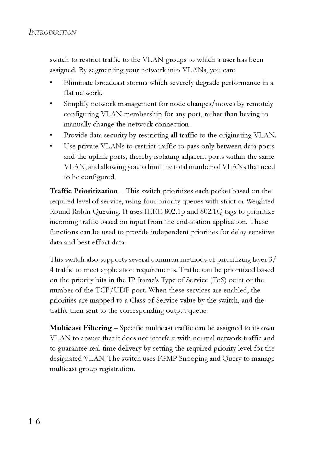 SMC Networks SMC6224M manual Introduction 