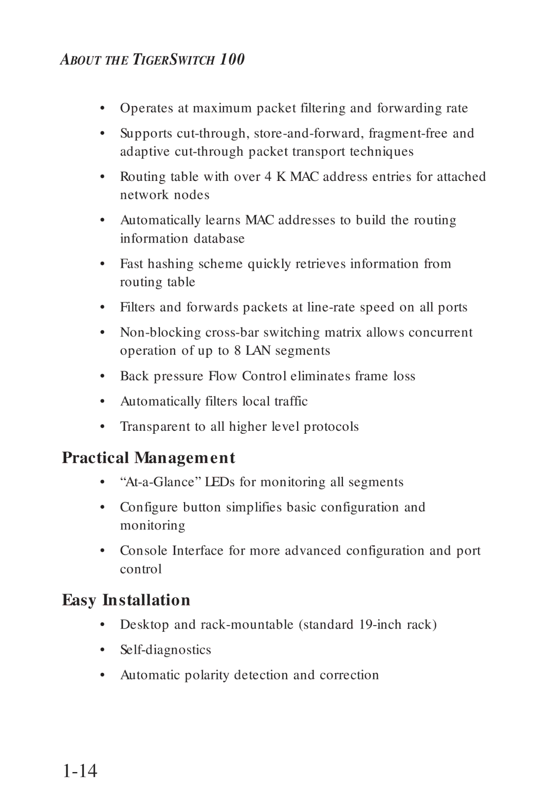 SMC Networks SMC6608T, SMC6608M manual Practical Management, Easy Installation 