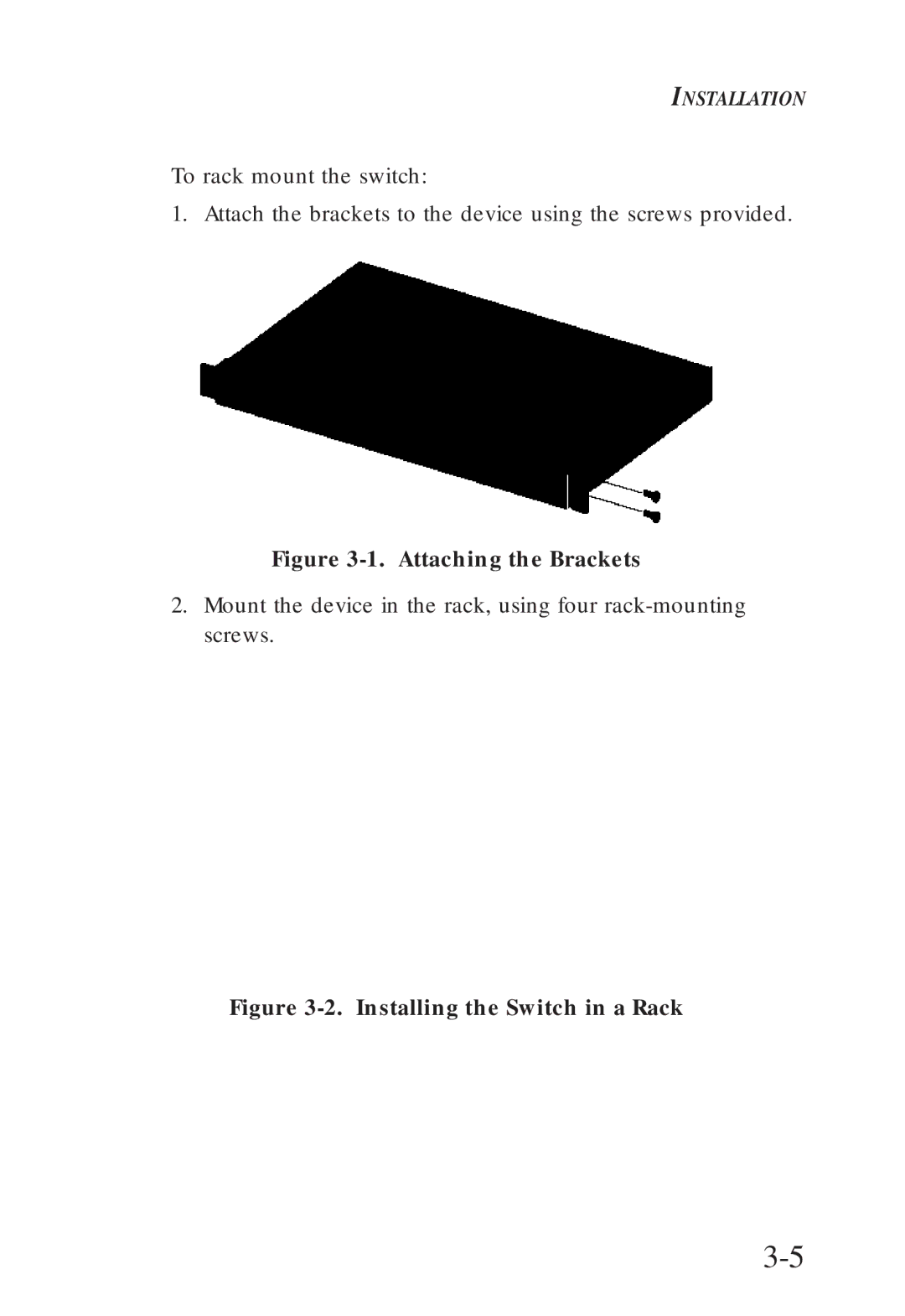 SMC Networks SMC6608M, SMC6608T manual Attaching the Brackets 