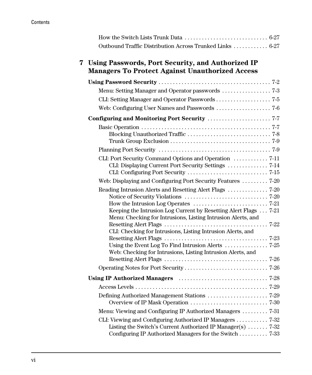 SMC Networks SMC6624M manual Contents 