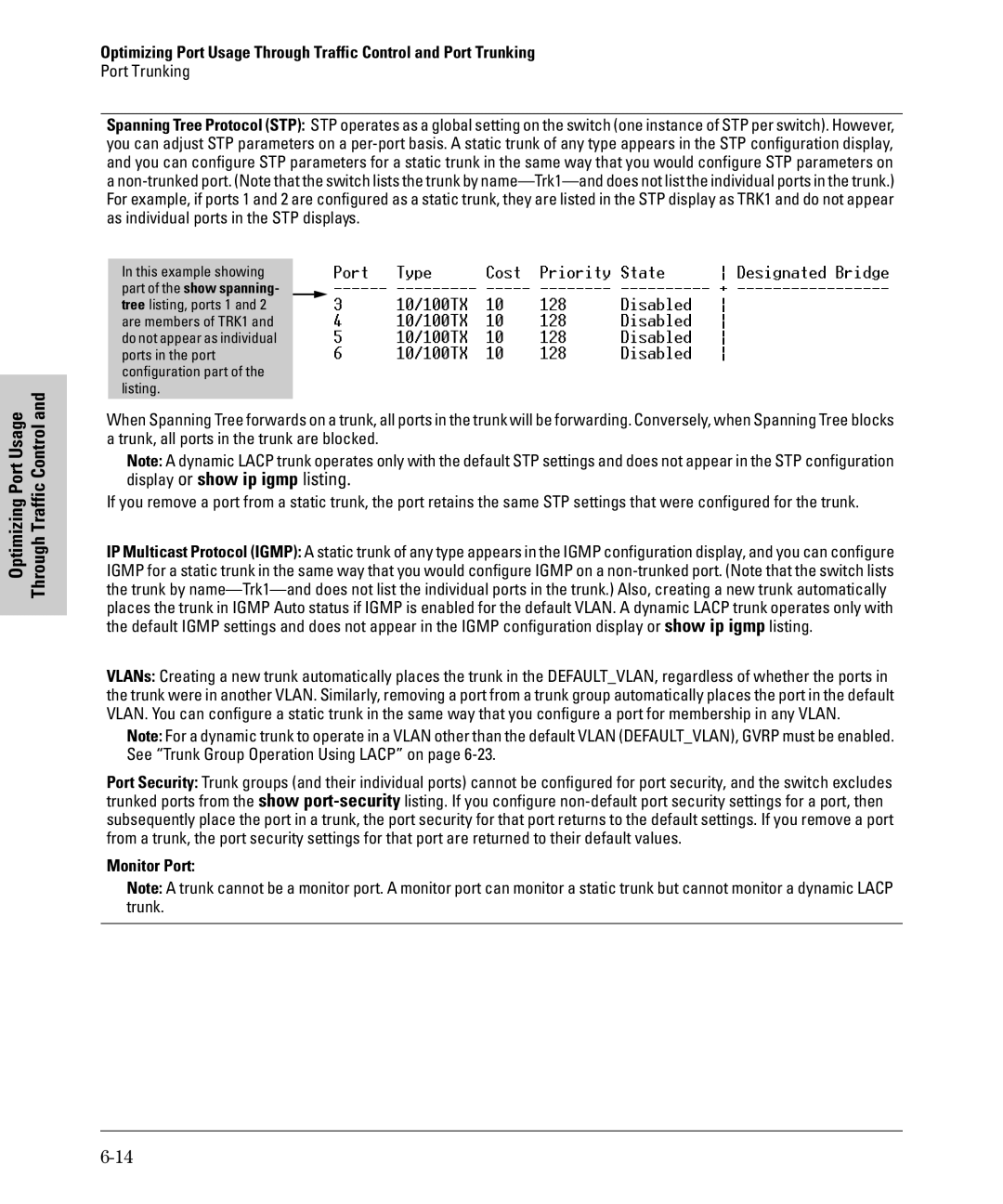 SMC Networks SMC6624M manual Monitor Port 