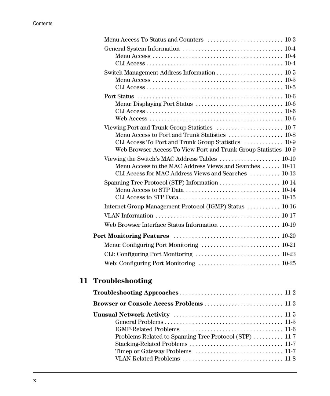 SMC Networks SMC6624M manual 10-7, 10-8, 10-9 