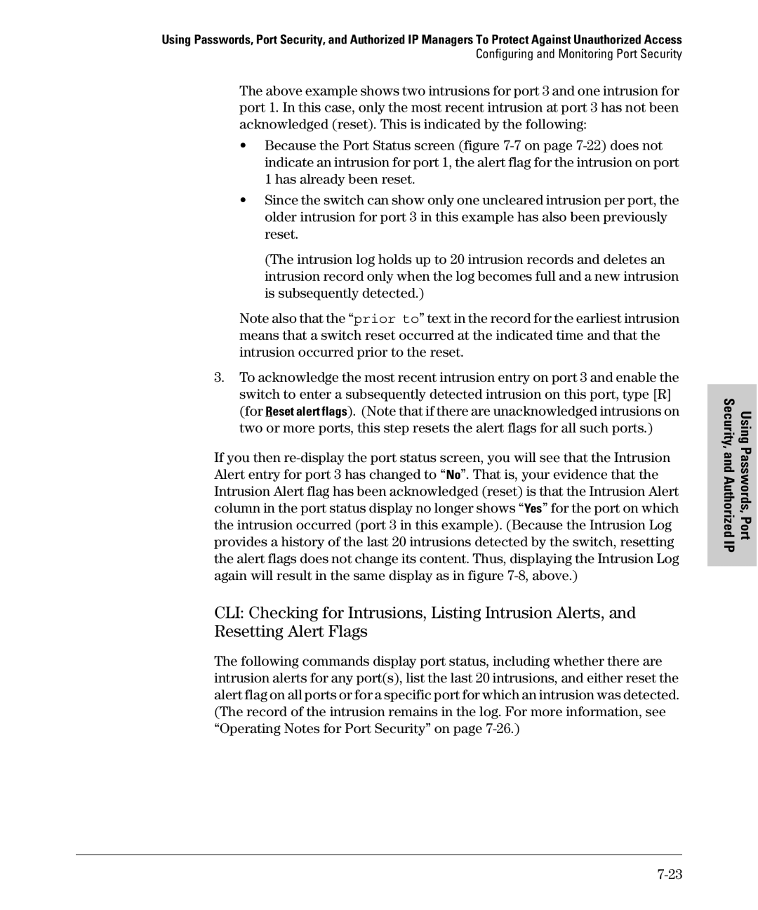 SMC Networks SMC6624M manual Configuring and Monitoring Port Security 