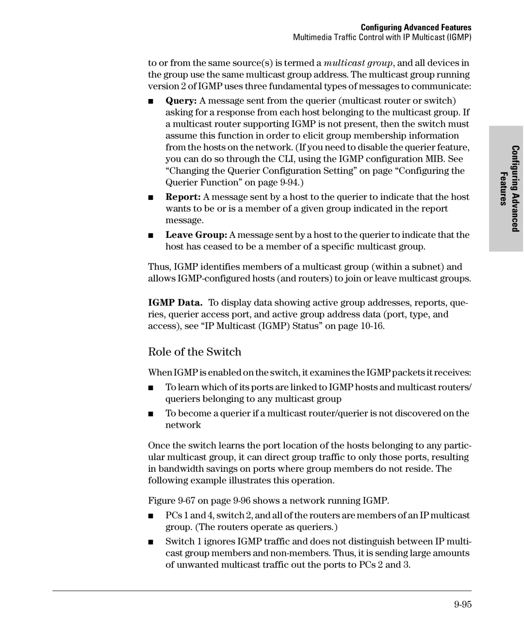 SMC Networks SMC6624M manual Role of the Switch 