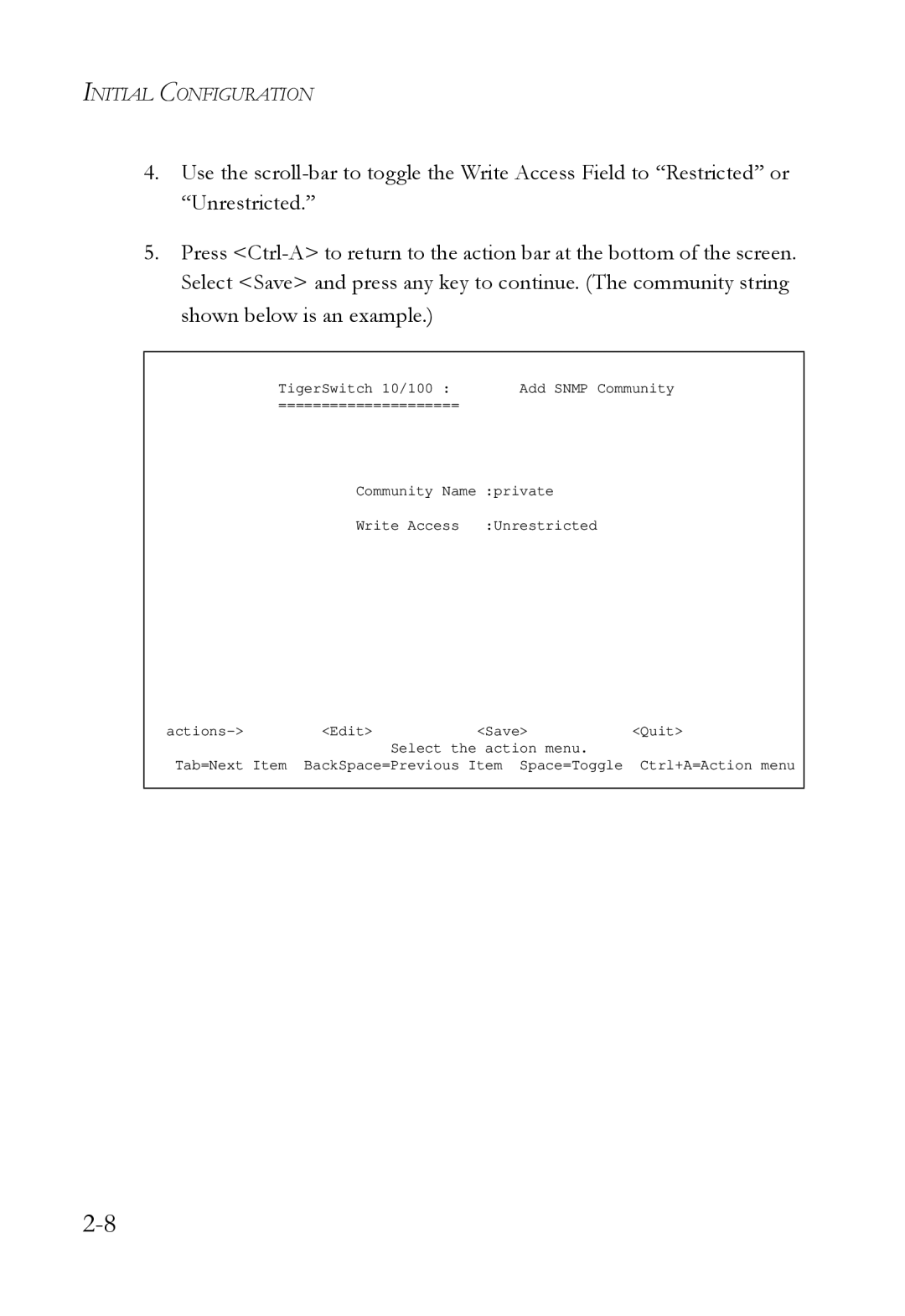 SMC Networks SMC6709L2 manual Initial Configuration 