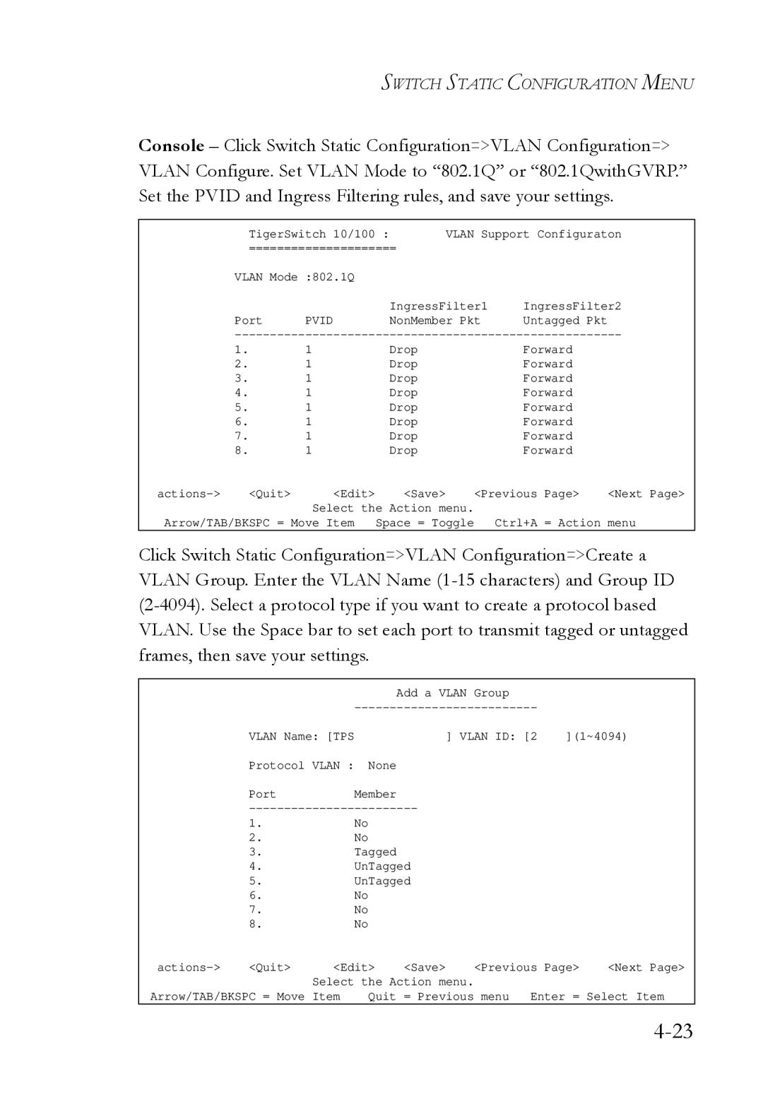 SMC Networks SMC6709L2 manual Pvid 