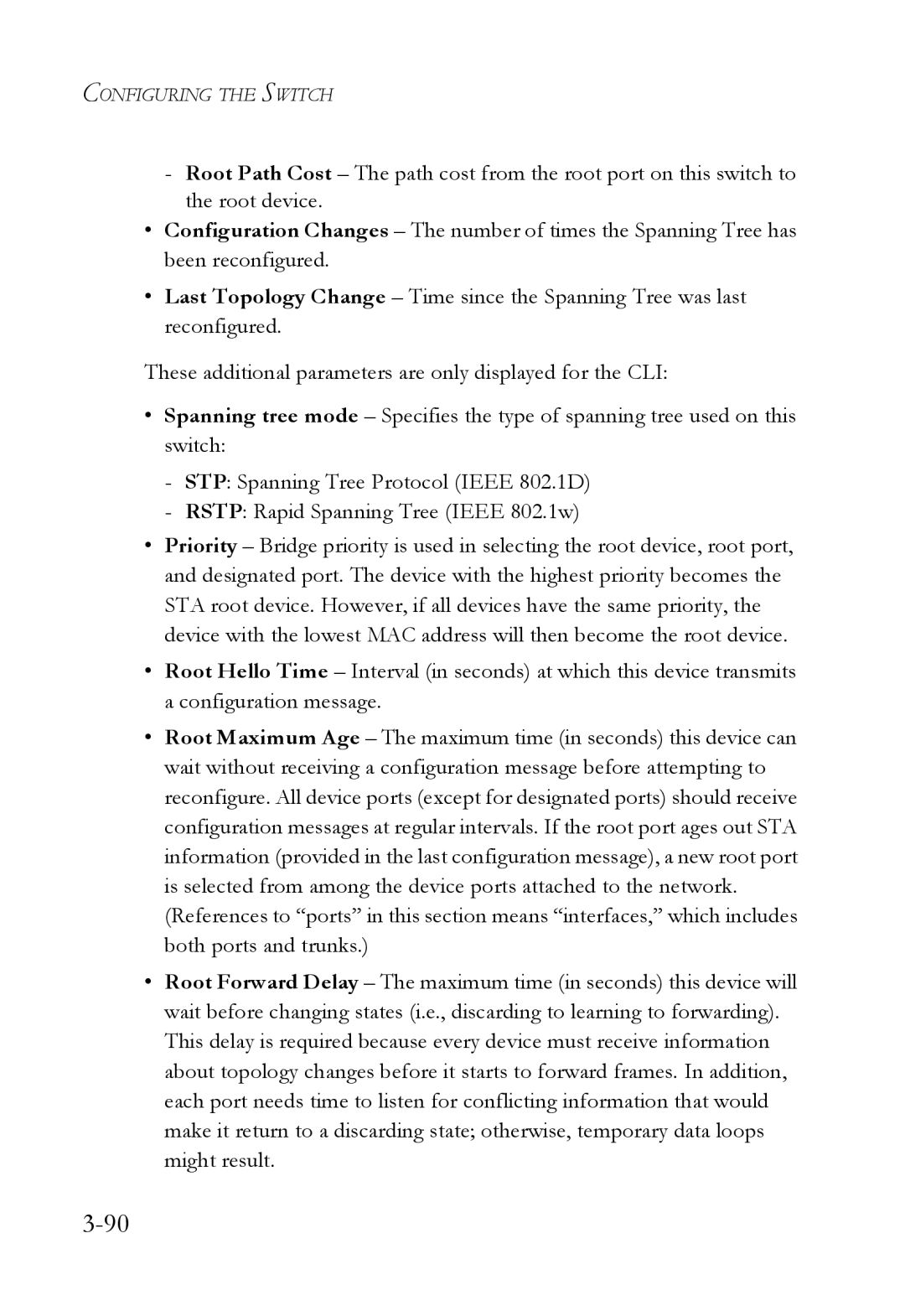 SMC Networks SMC6724L3 manual Configuring the Switch 