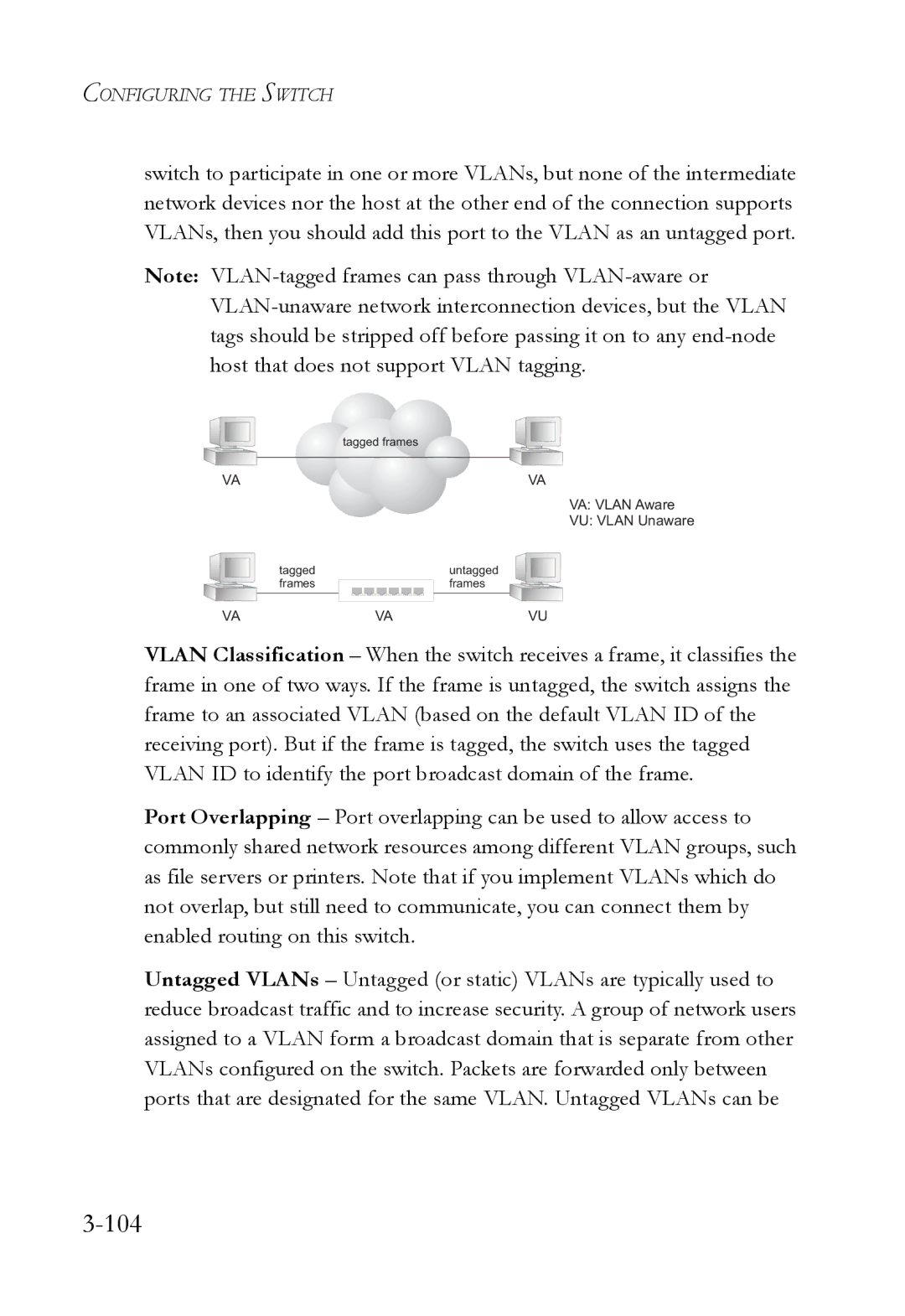 SMC Networks SMC6724L3 manual 104 