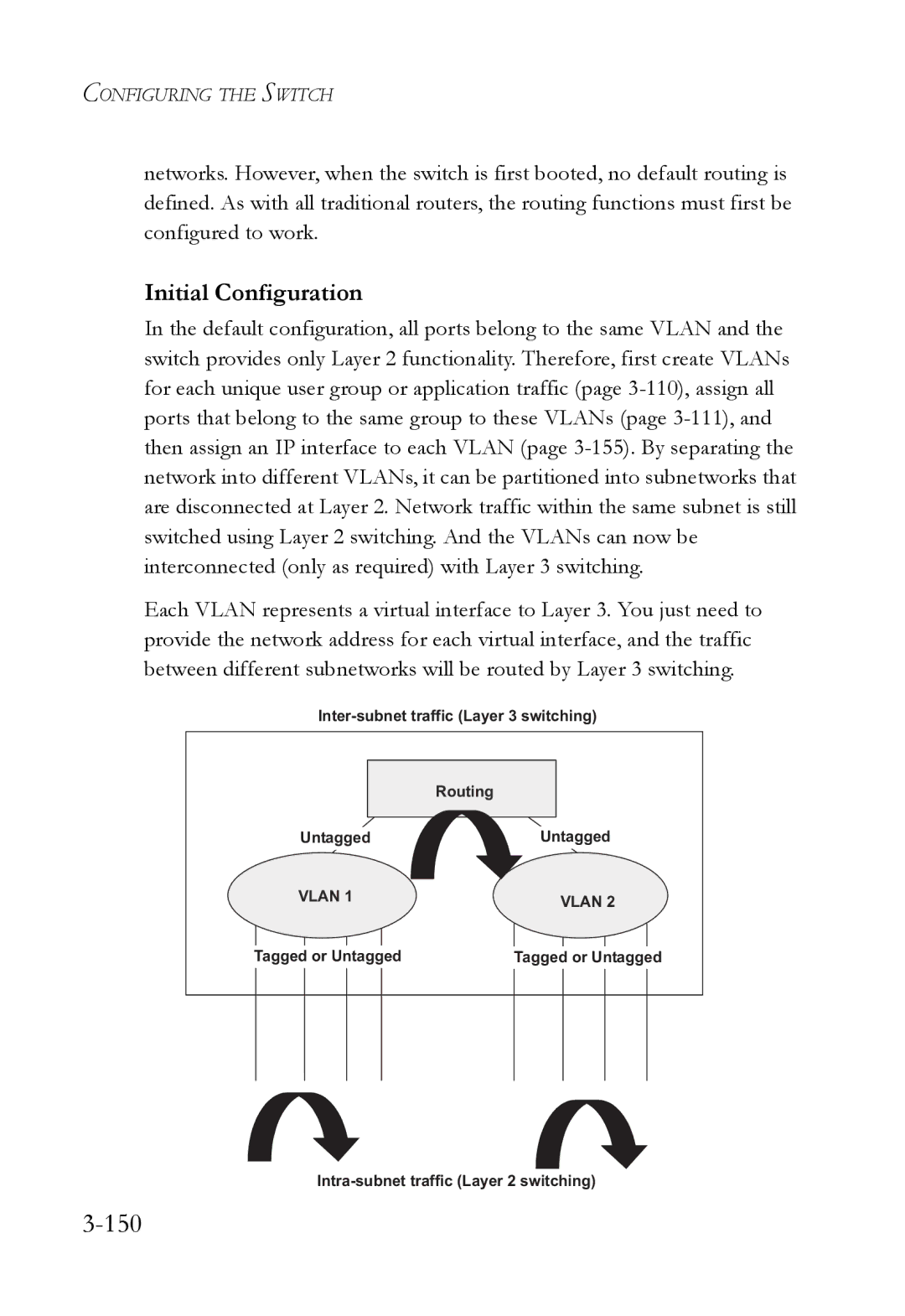 SMC Networks SMC6724L3 manual 150, Initial Configuration 