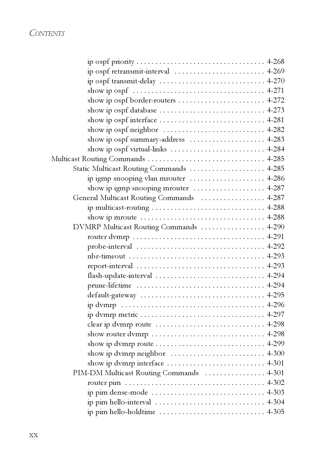 SMC Networks SMC6724L3 manual Contents 