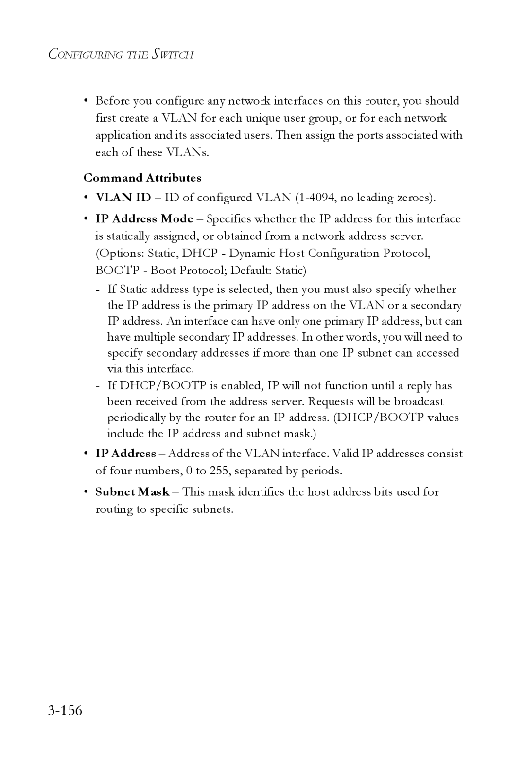 SMC Networks SMC6724L3 manual 156 