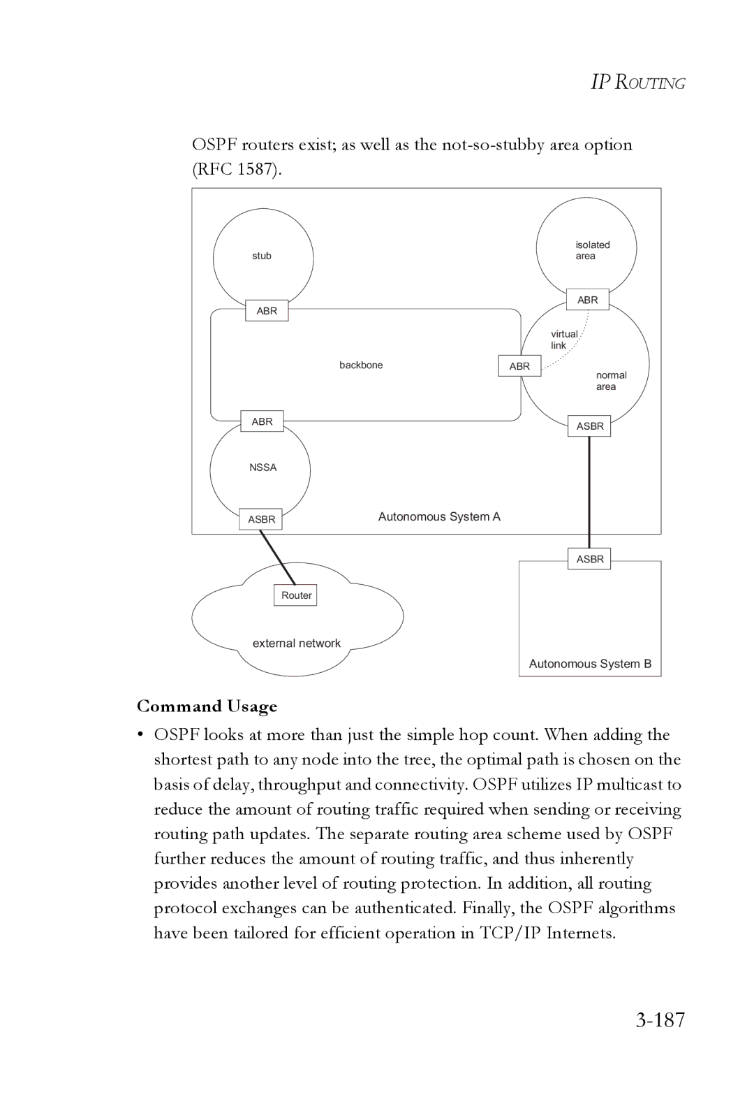 SMC Networks SMC6724L3 manual 187, Command Usage 