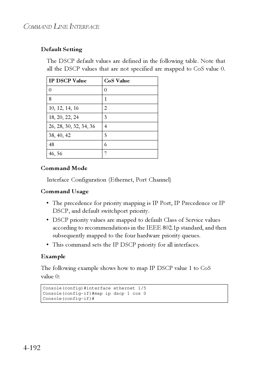 SMC Networks SMC6724L3 manual 192 