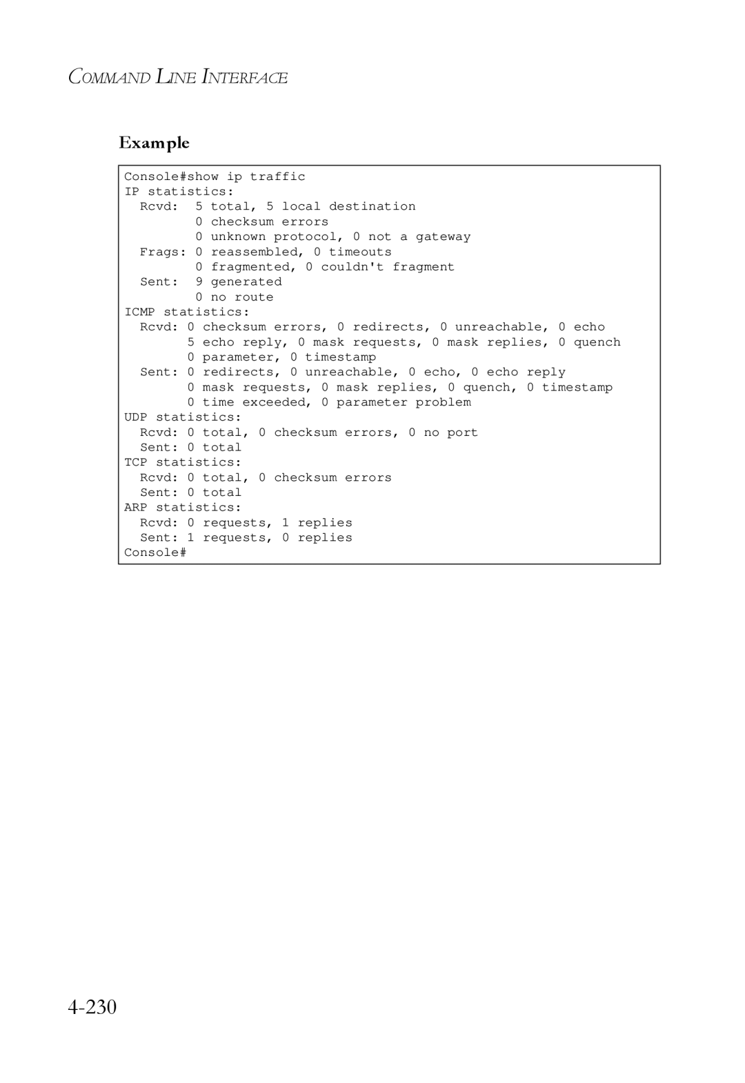 SMC Networks SMC6724L3 manual 230 