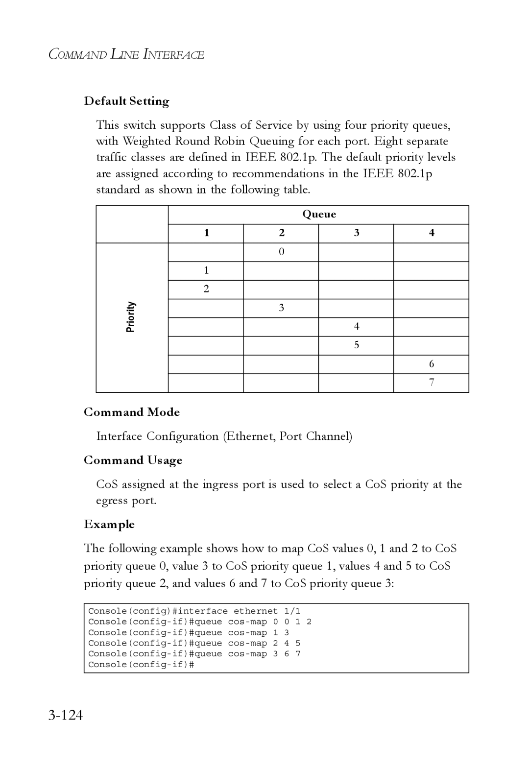 SMC Networks SMC6750L2 manual 124 