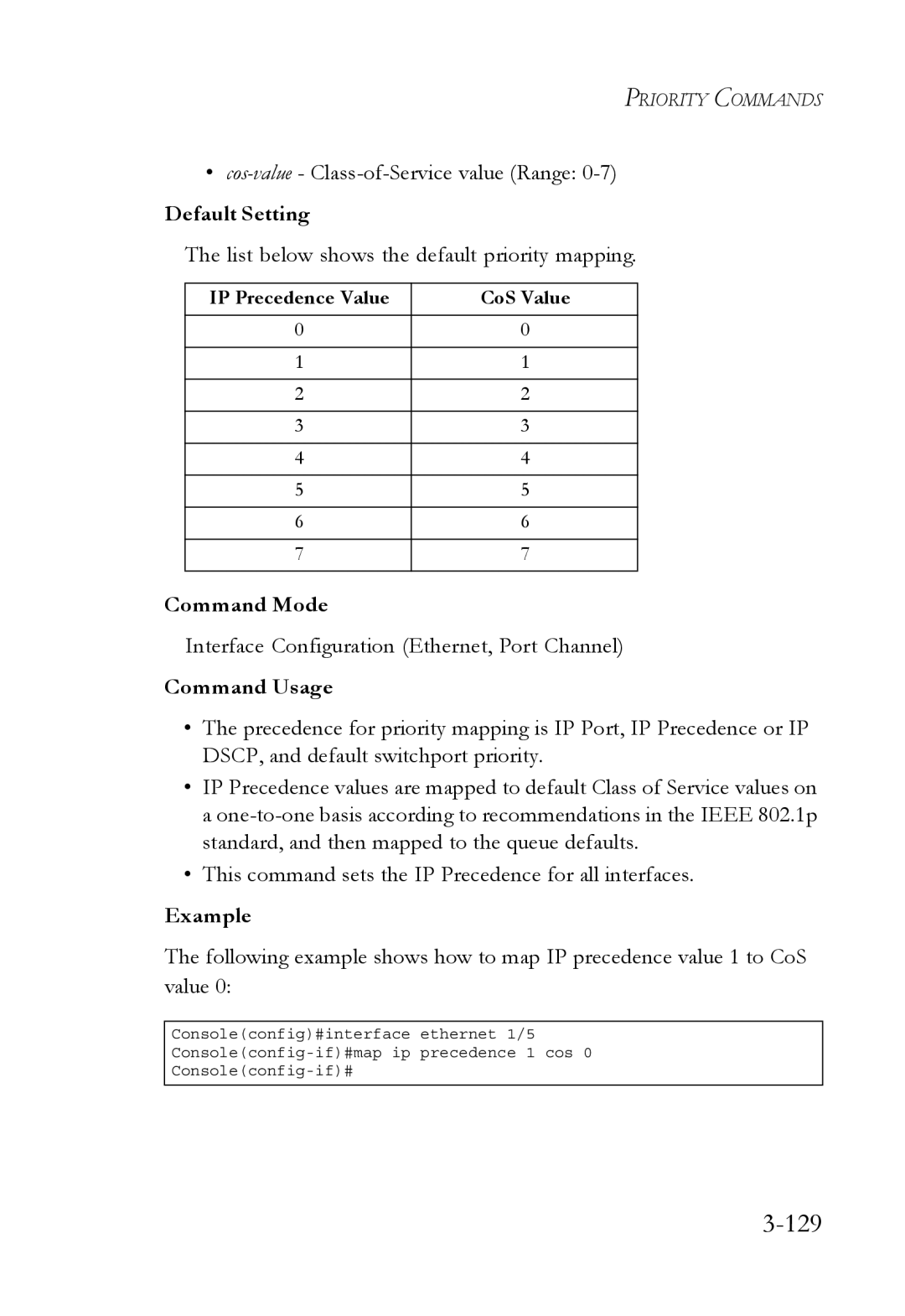 SMC Networks SMC6750L2 manual 129 