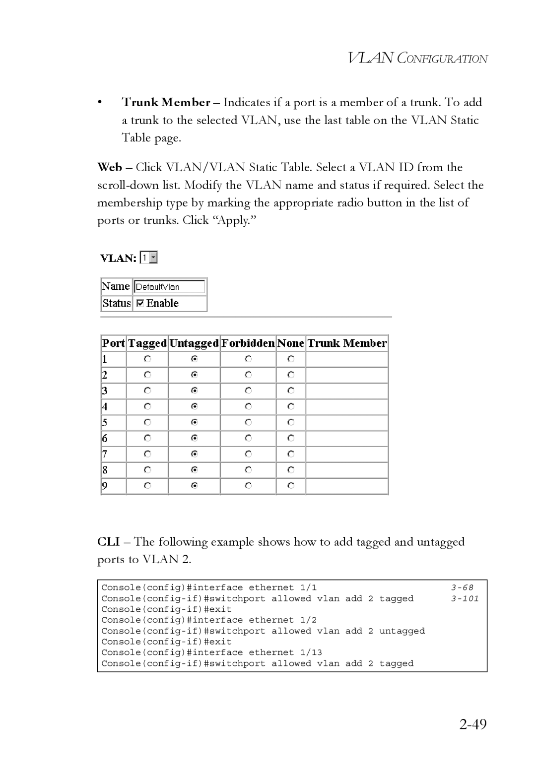 SMC Networks SMC6750L2 manual 101 