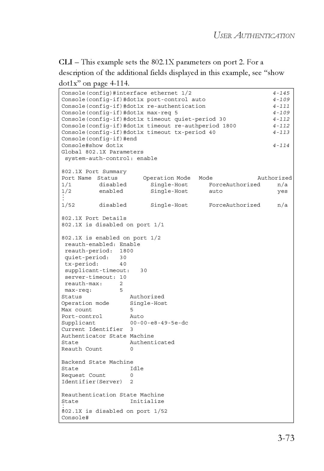 SMC Networks SMC6752AL2 manual 109 